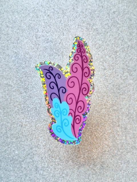 Glitter Wonderland Vinyl Sticker