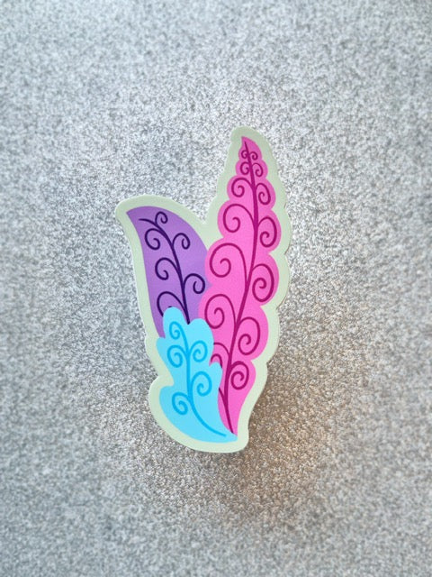 Wonderland Vinyl Sticker