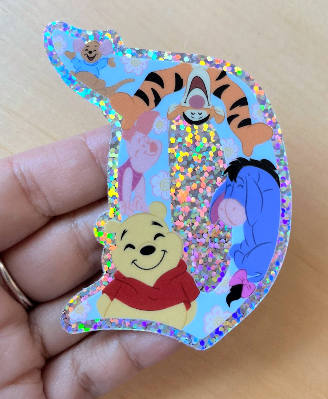 Glitter Friends Vinyl Sticker