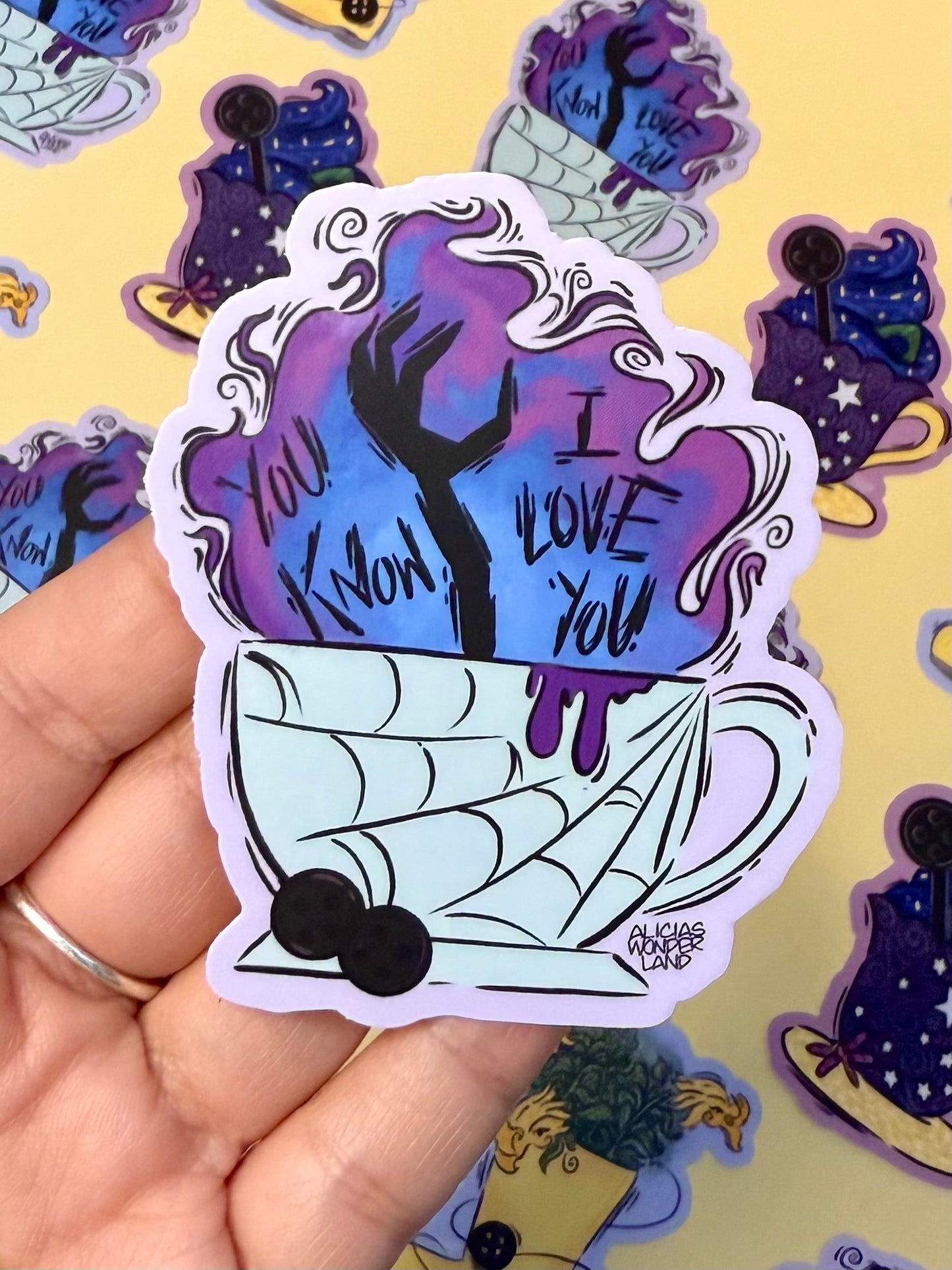 You Know I love you Vinyl Sticker