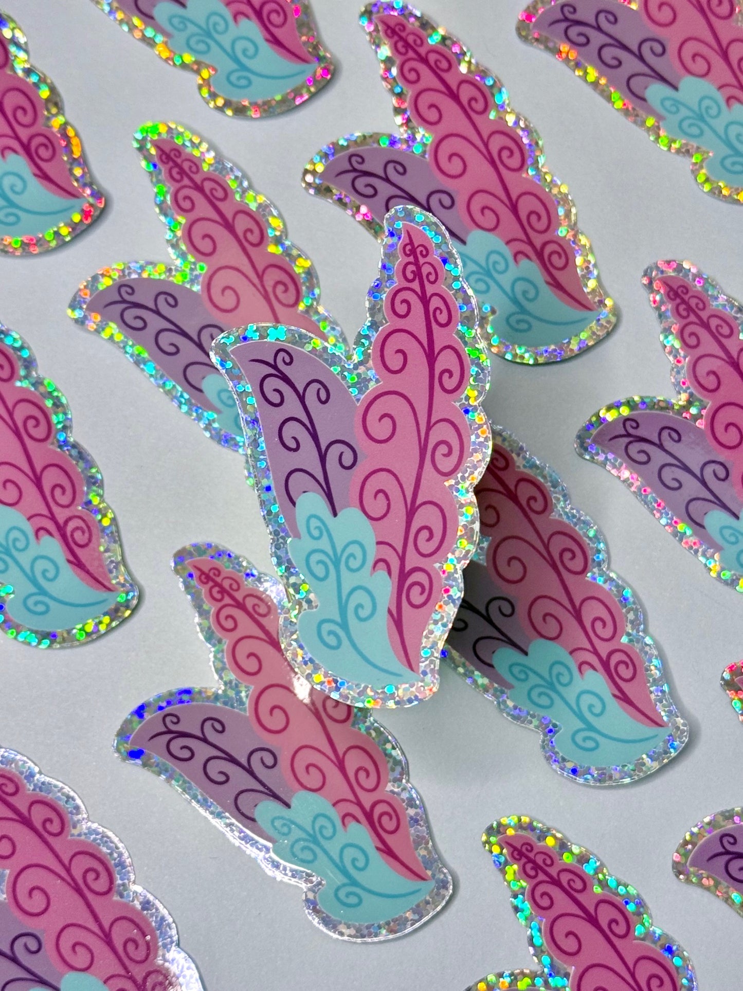 Glitter Wonderland Vinyl Sticker