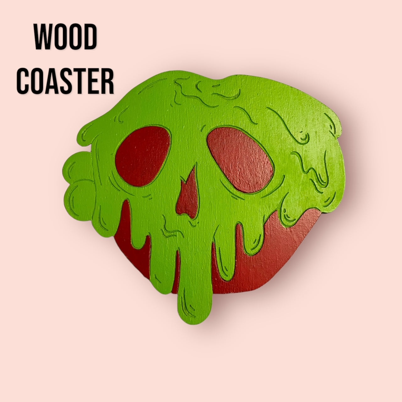 Poison Wood Coaster