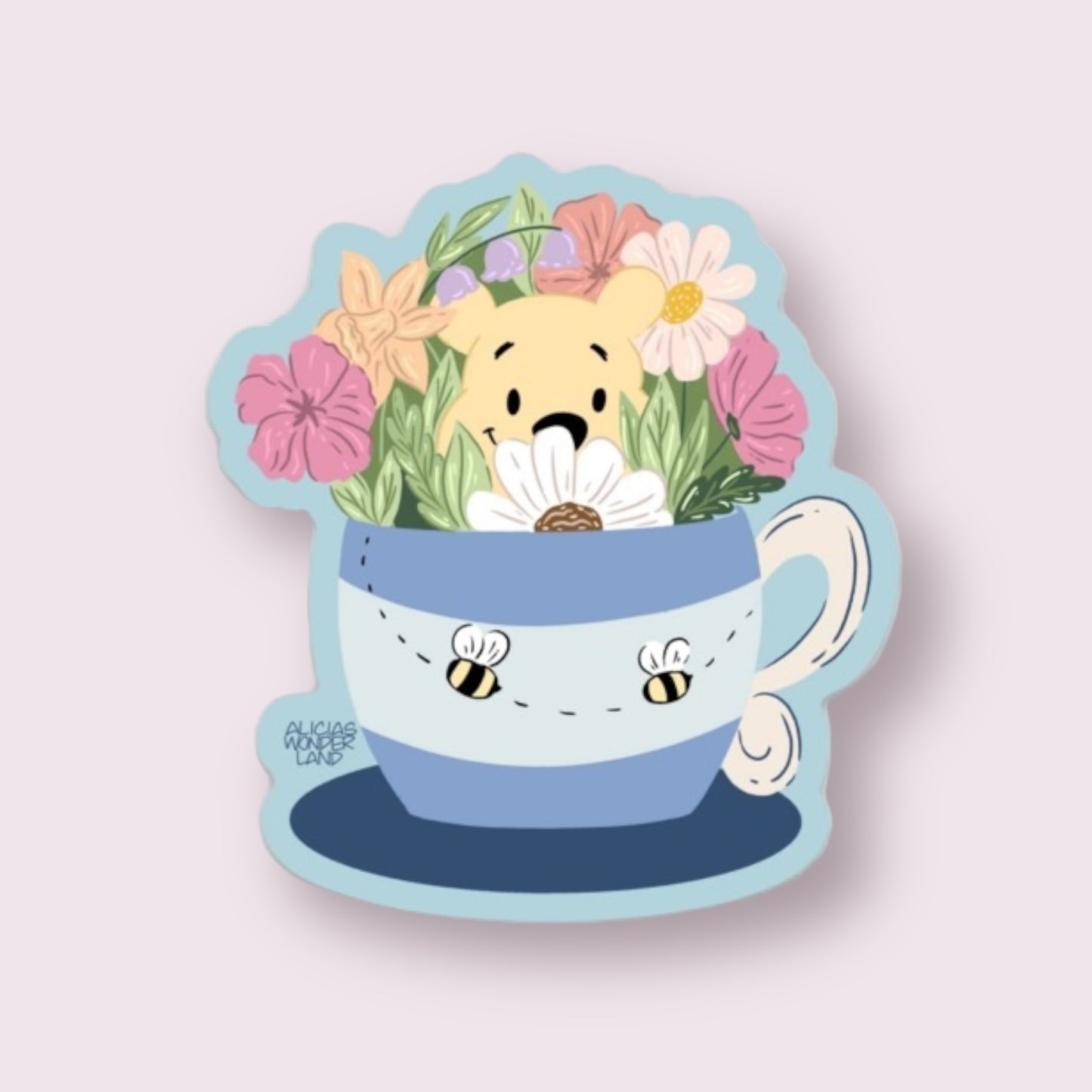 Hunny Bear Vinyl Sticker