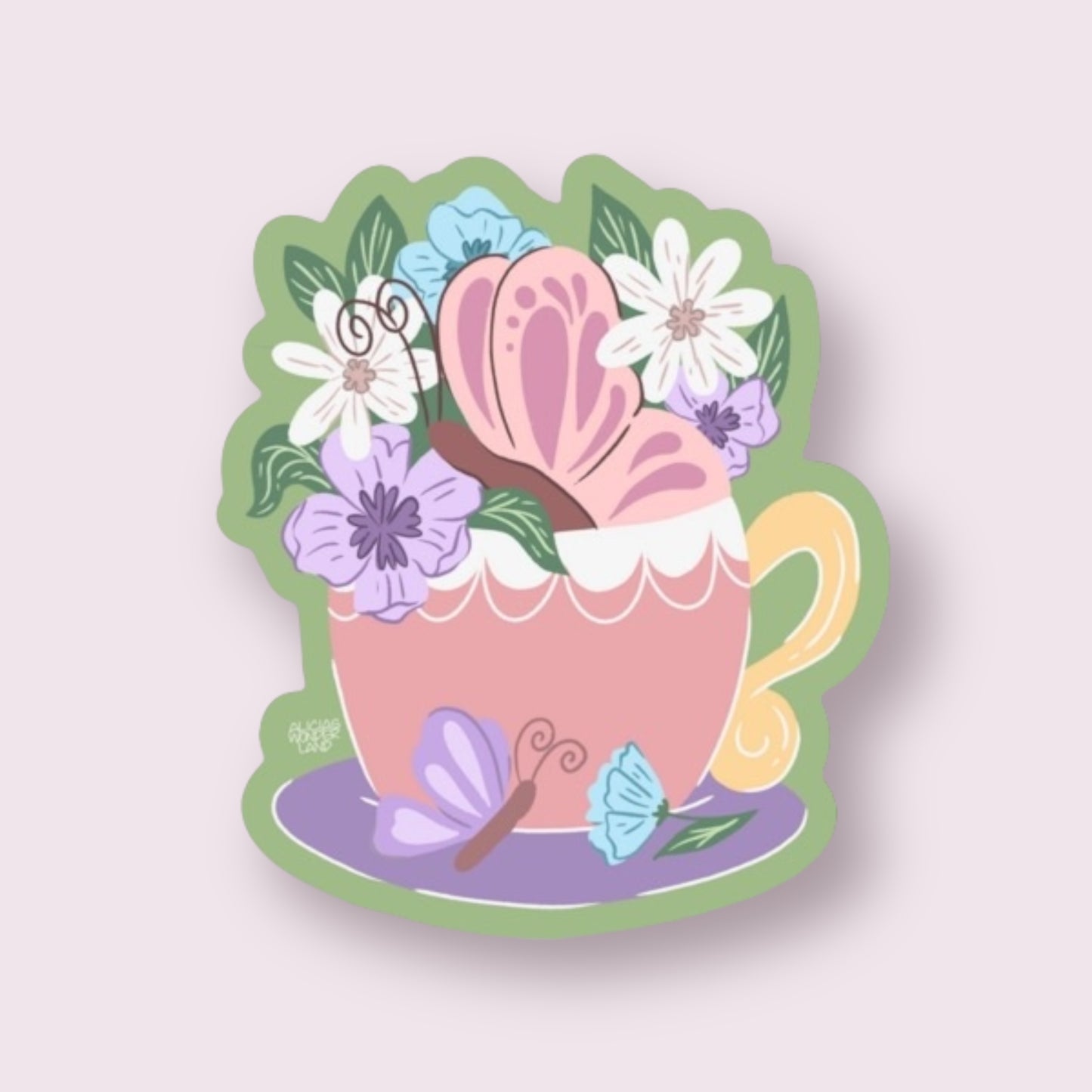 Butterfly Vinyl Sticker