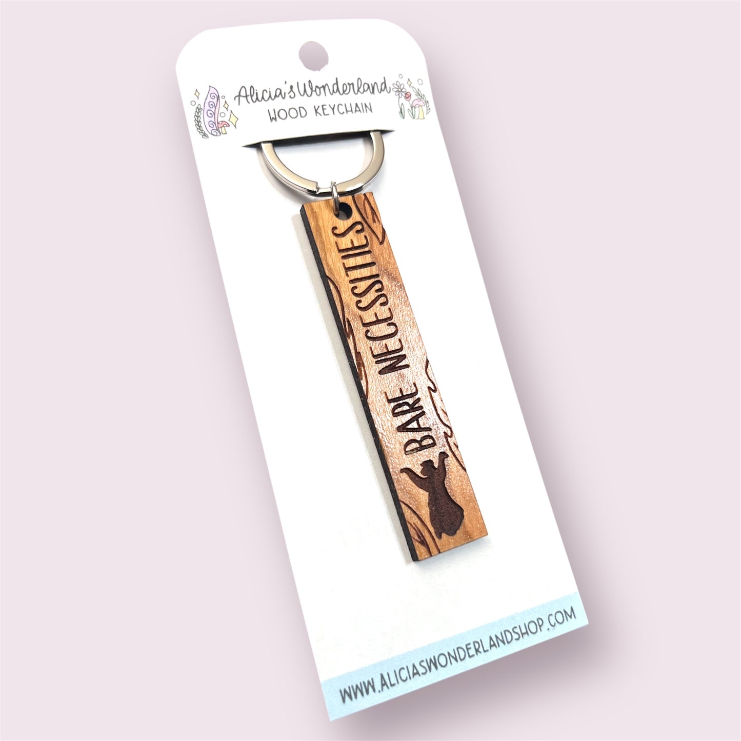 Bare Necessities Keychain