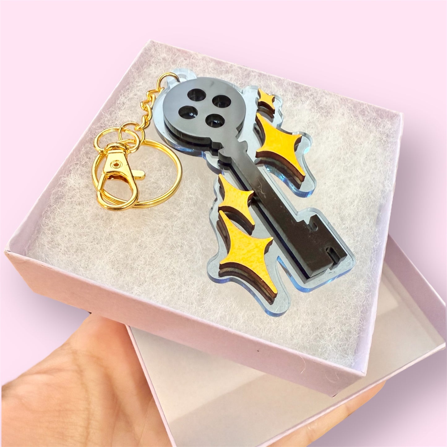 Coraline Key Keychain