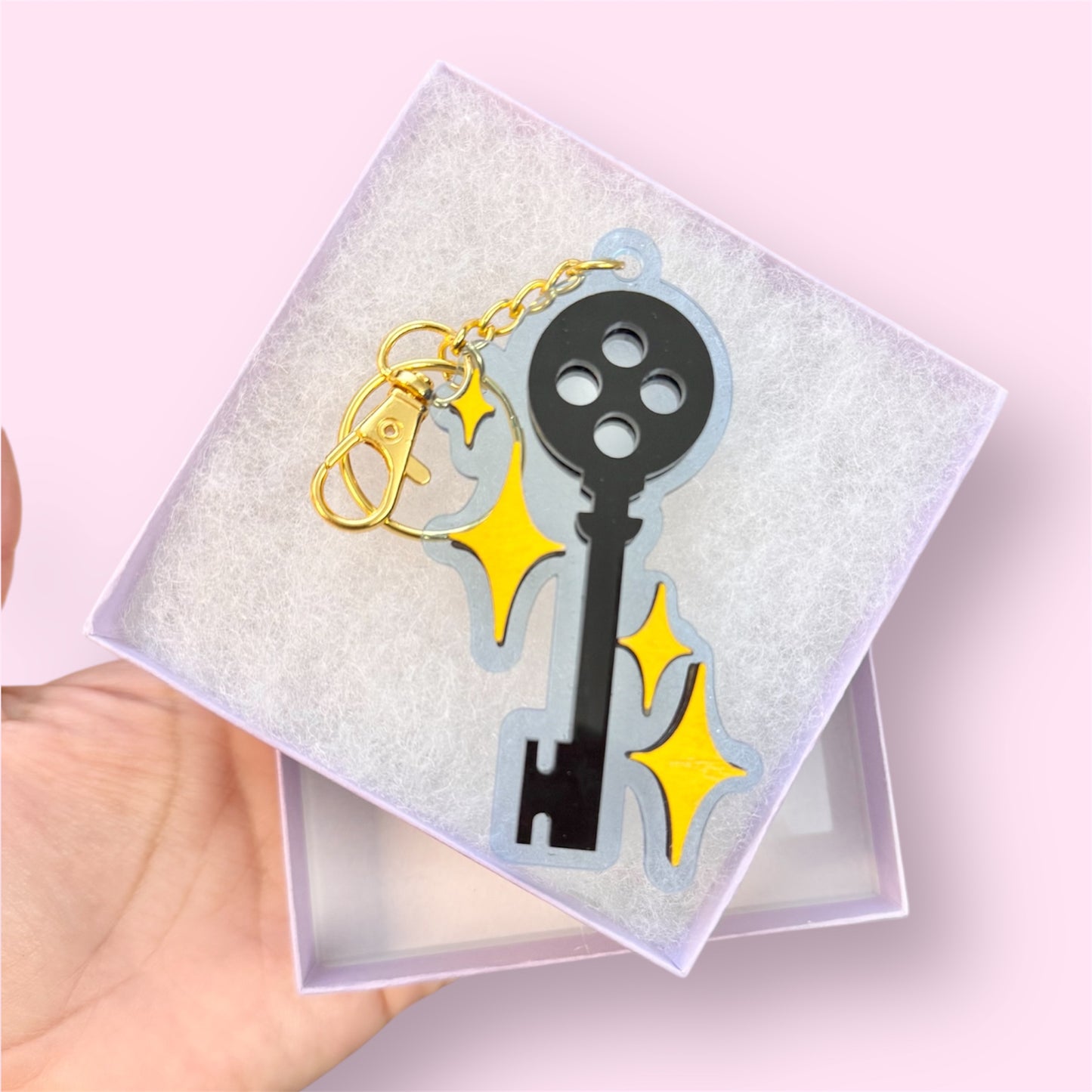 Coraline Key Keychain