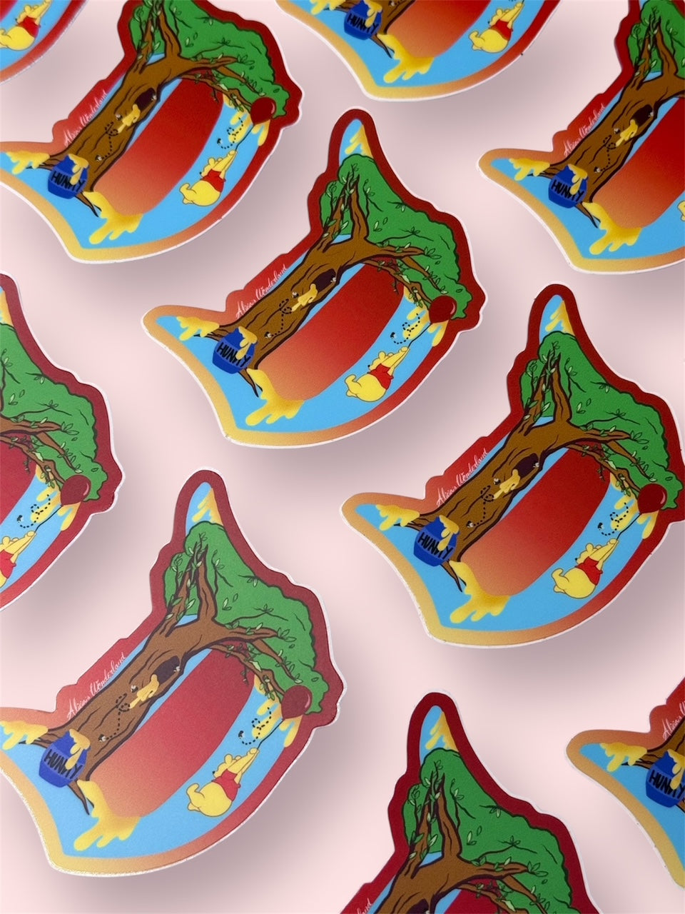 Hunny Bear Vinyl Sticker