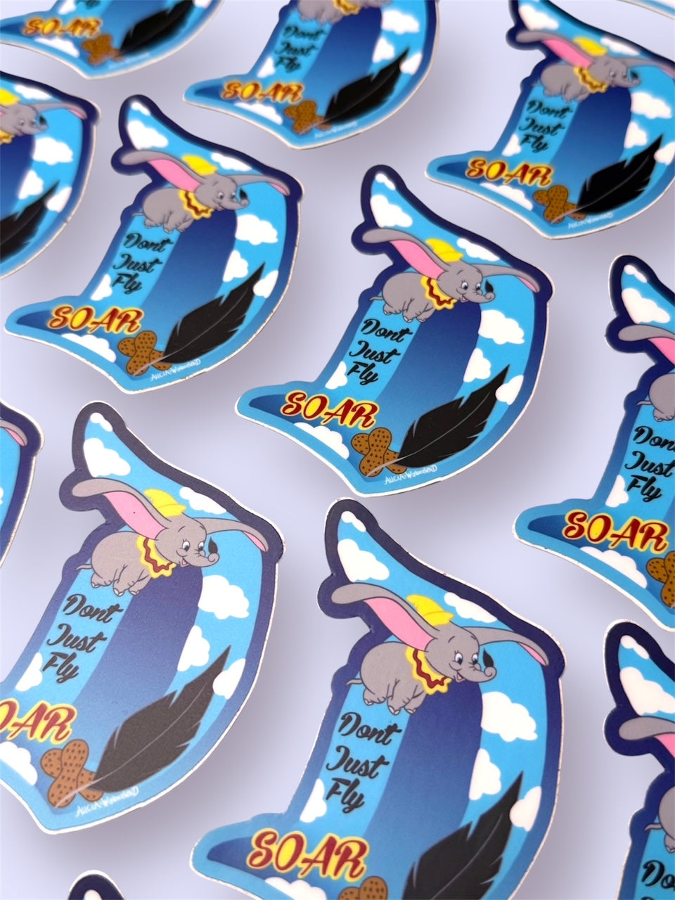 Don't just Fly , SOAR Vinyl Sticker