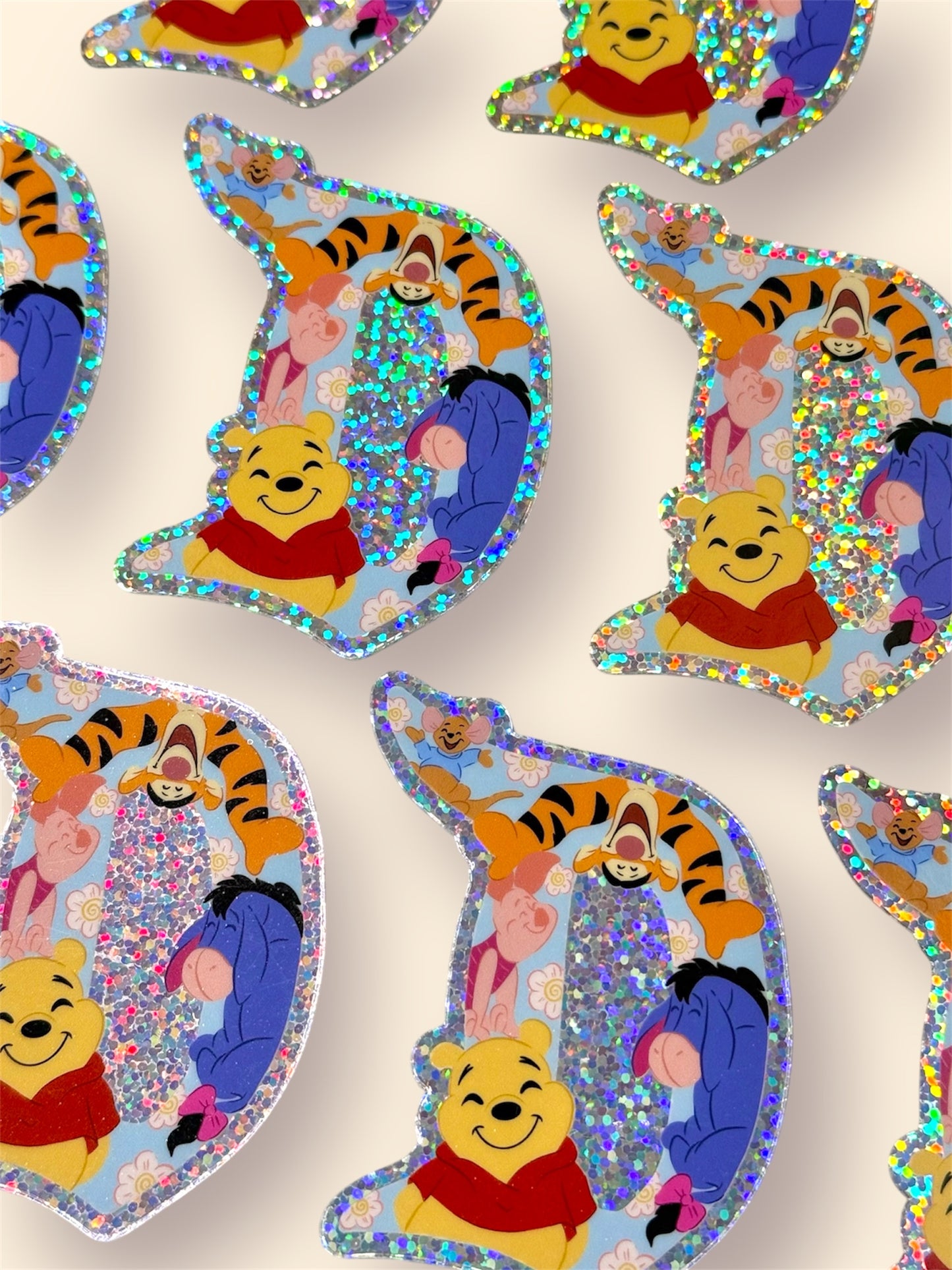 Glitter Friends Vinyl Sticker