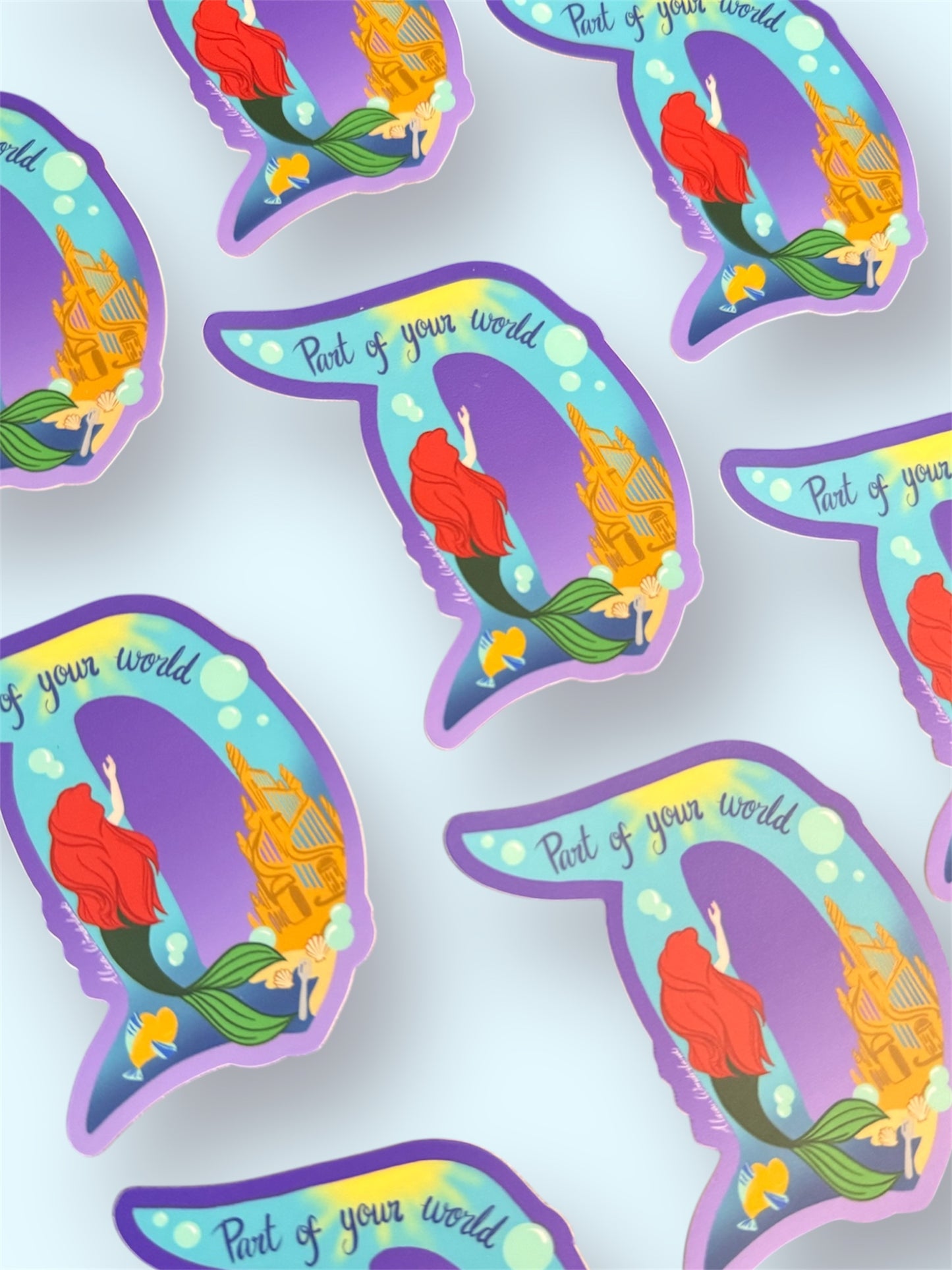 Part of Your World Vinyl Sticker