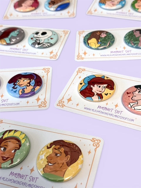 Button Set - Magnet or Pin