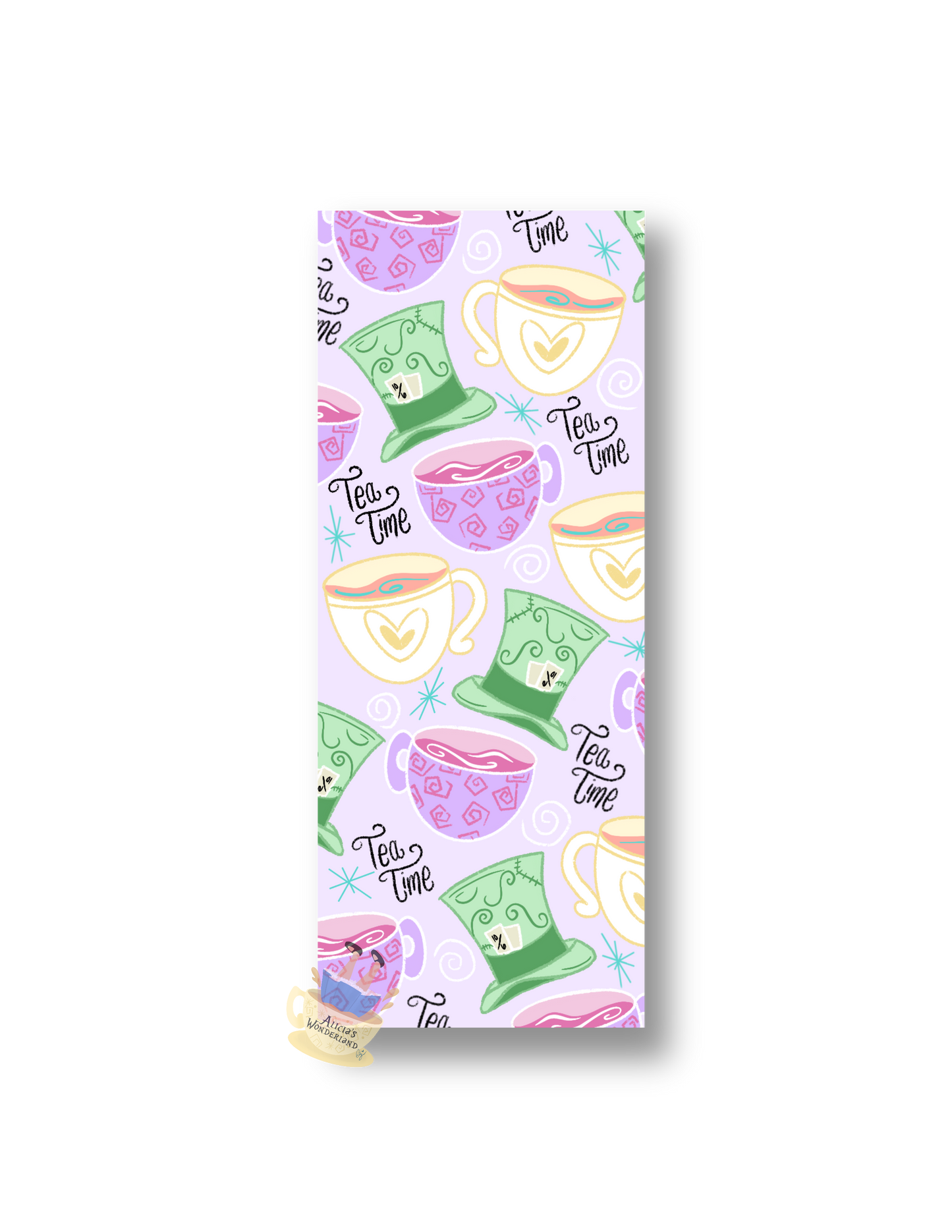 Tea Party Bookmark