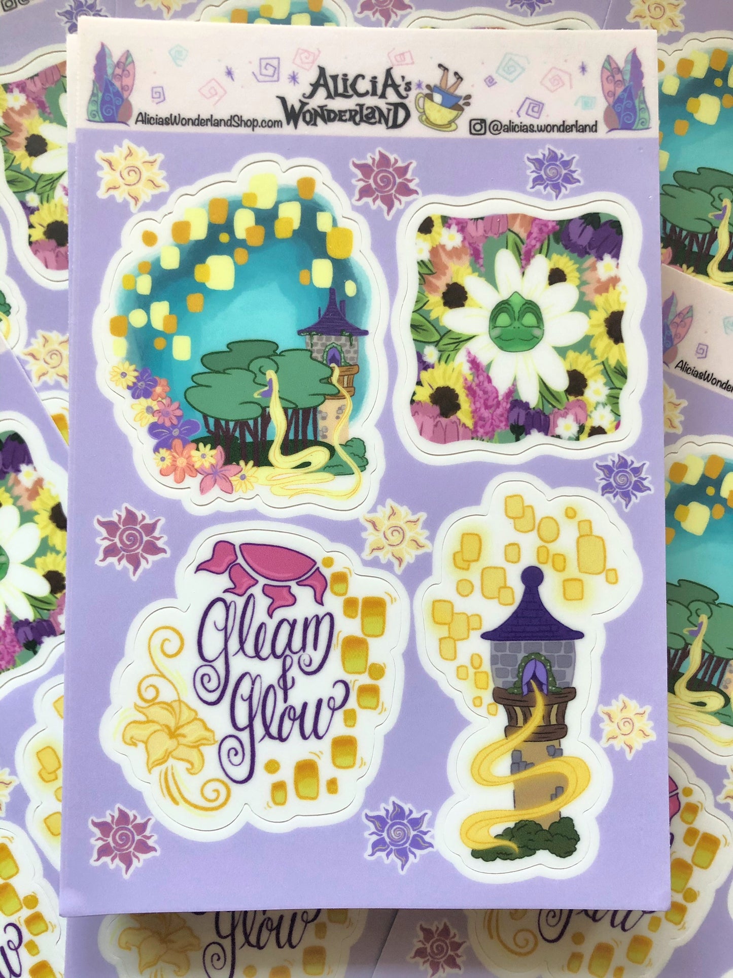 Lost Princess Sticker Sheet