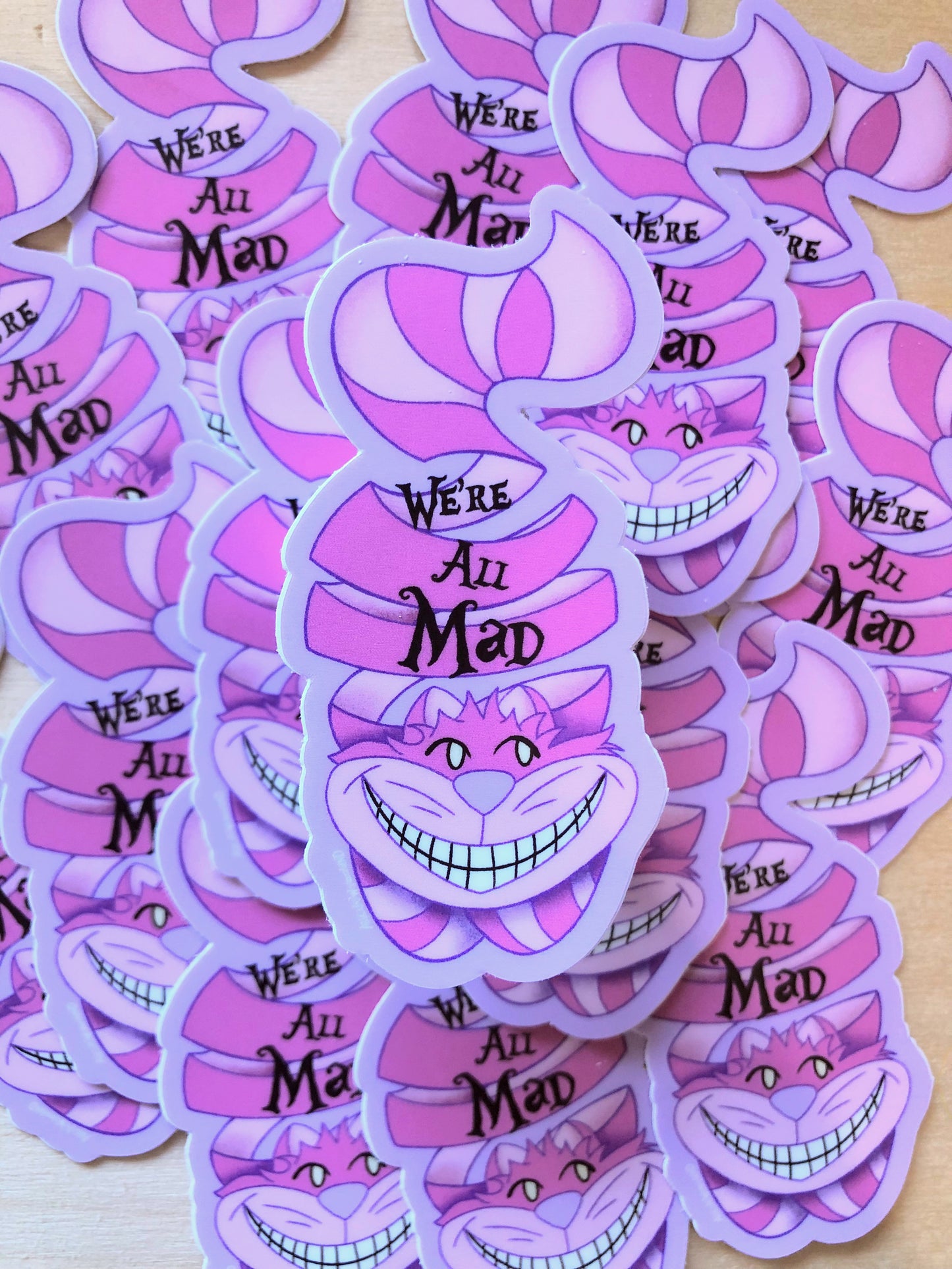 Mad Cat Sticker Vinyl Sticker