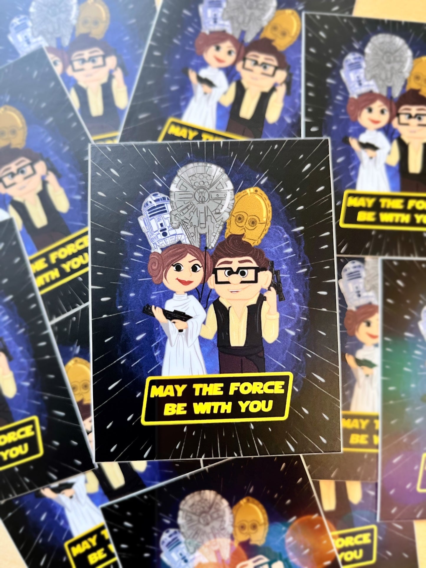 The Force Adventure Vinyl Sticker
