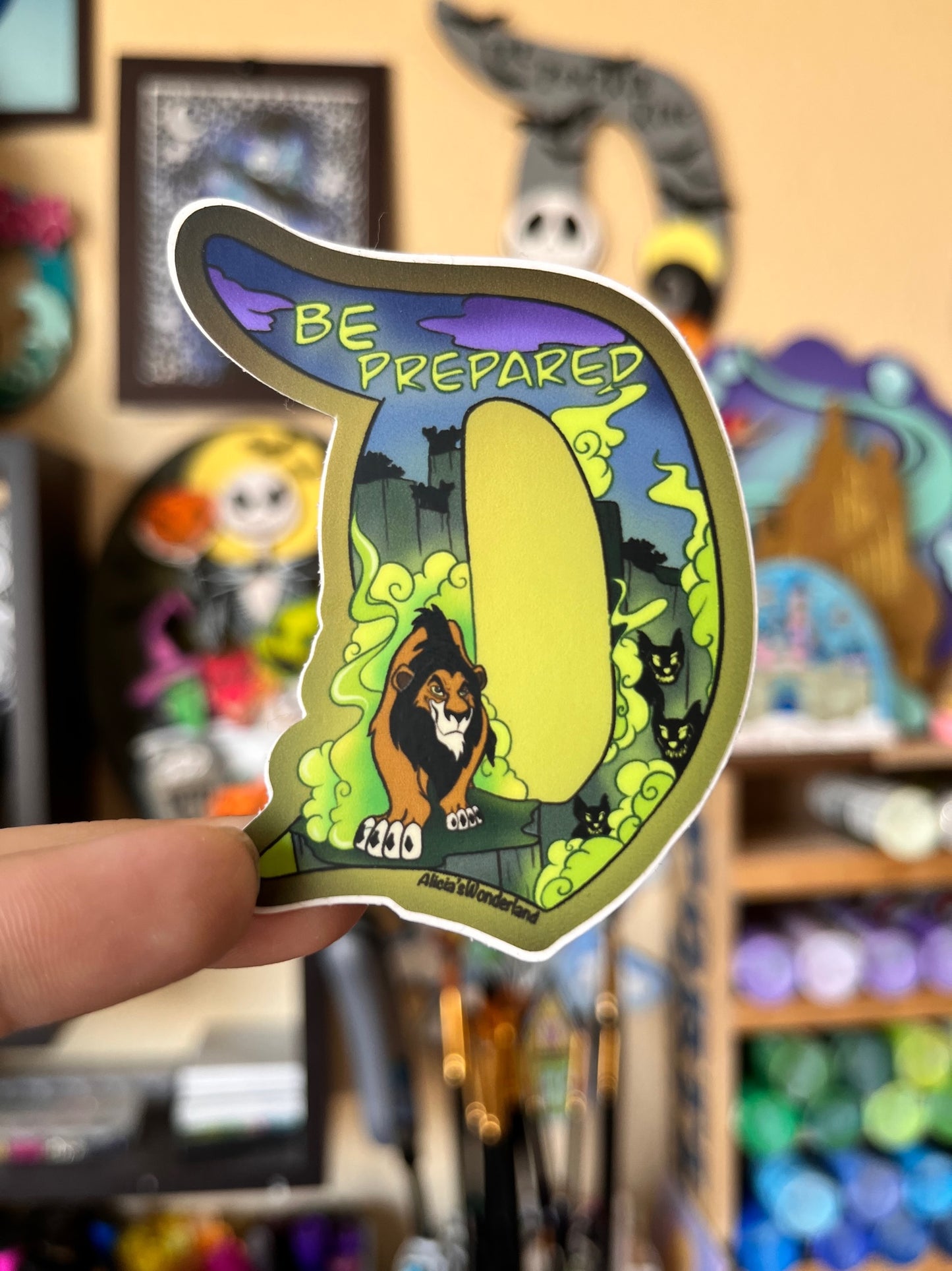Be Prepared Vinyl Sticker