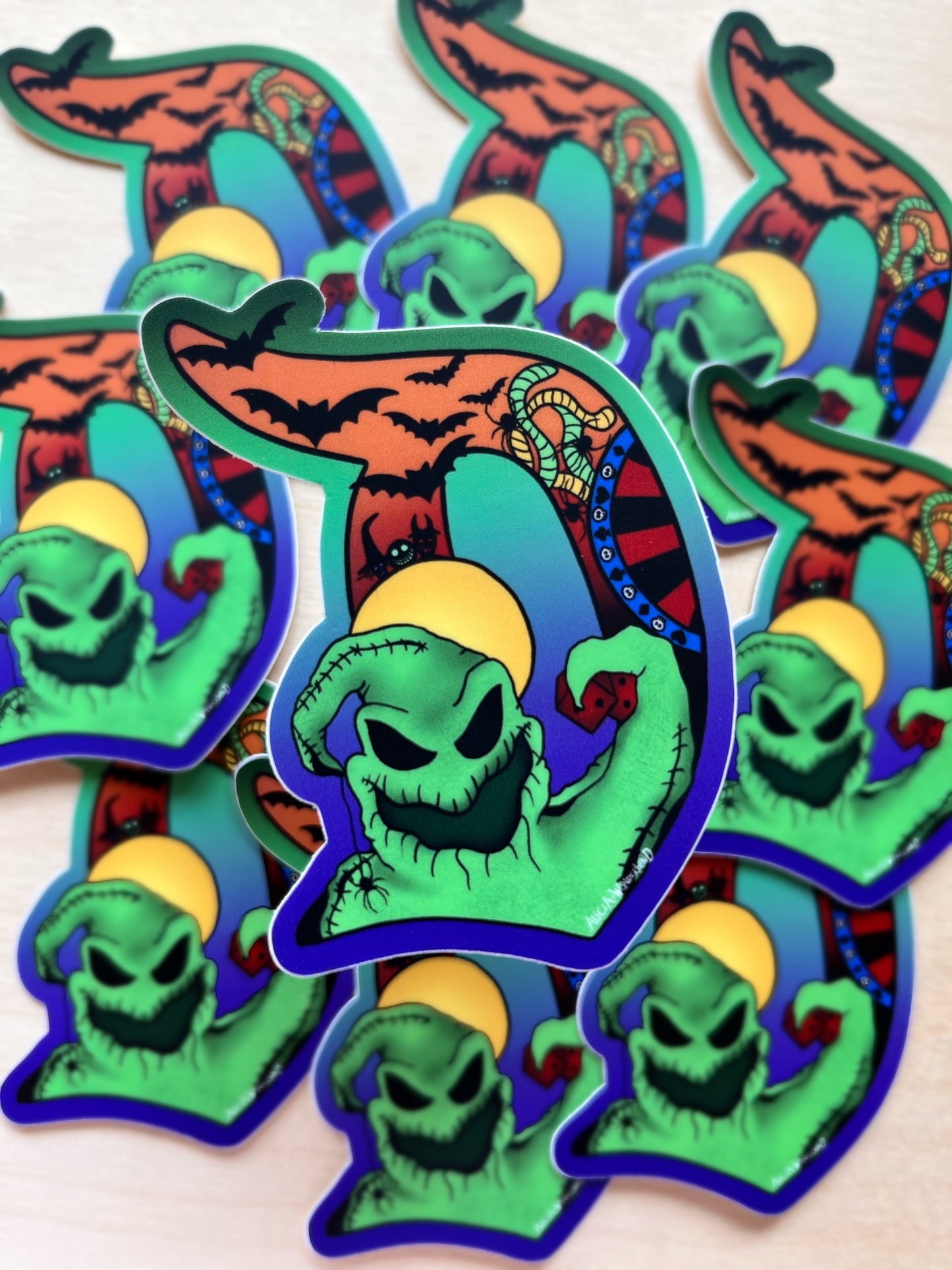 Boogie Man Sticker