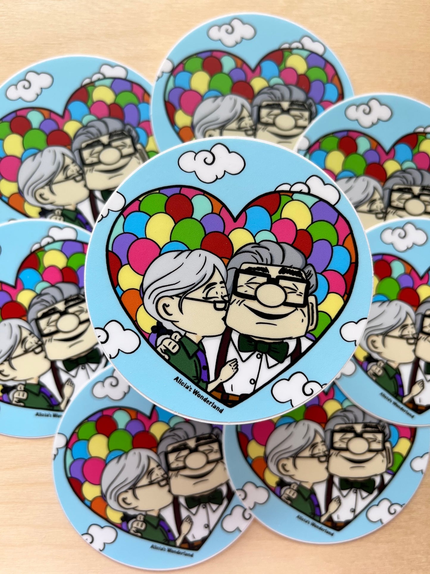 Circle Adventure Love Vinyl Sticker