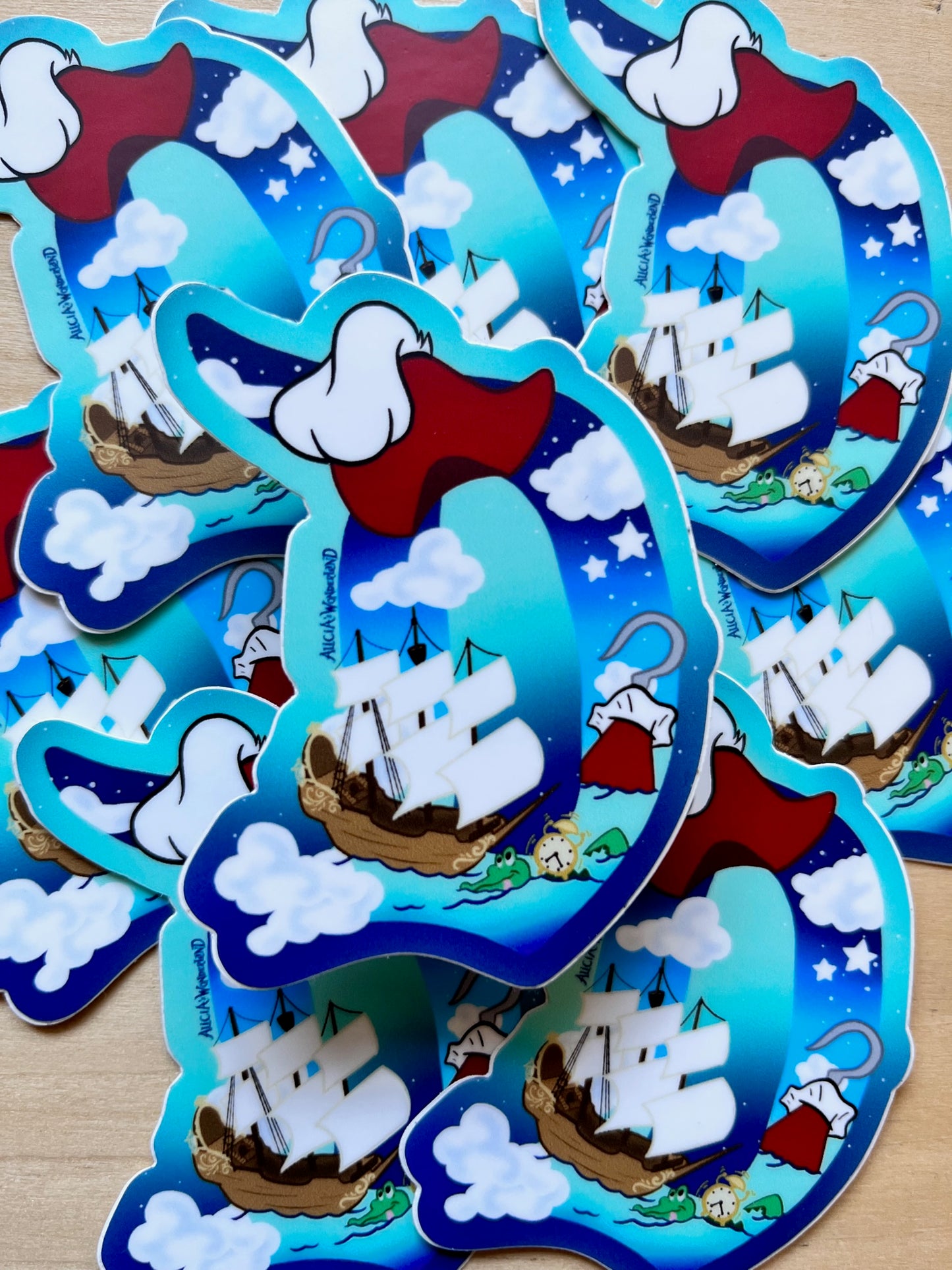 Villain Hook Sticker