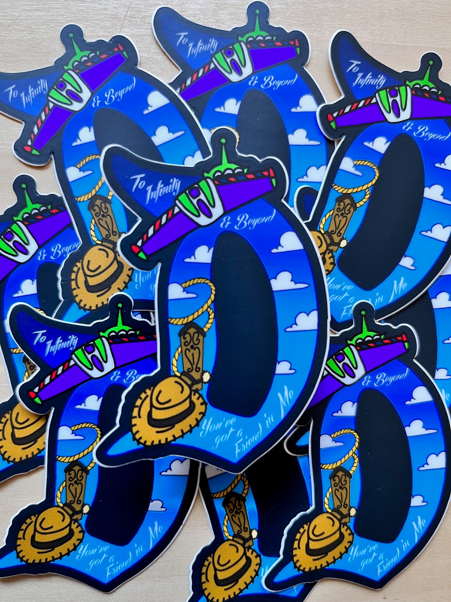 Toy Friends Vinyl Sticker