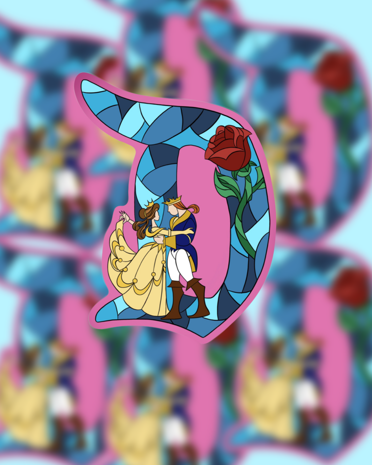 Enchanted Love Vinyl Sticker