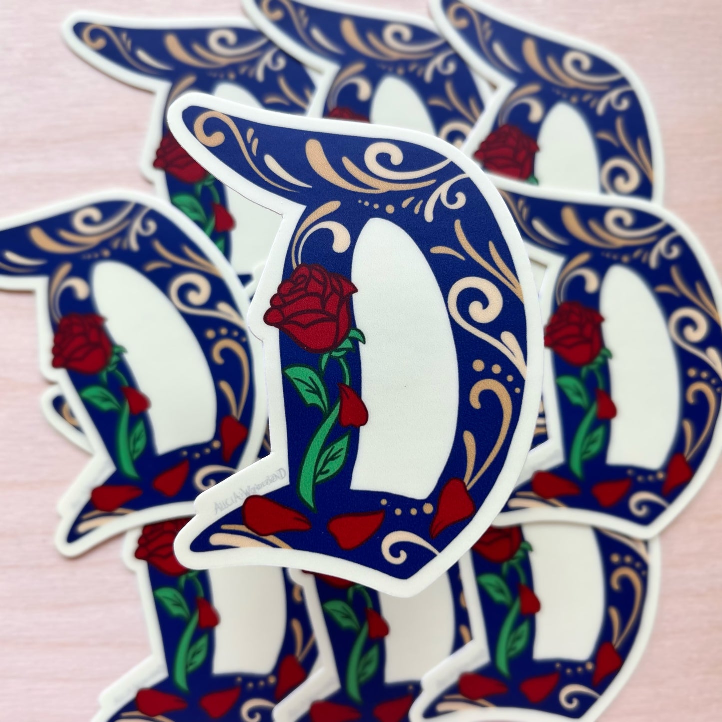 Enchanted Rose Sticker