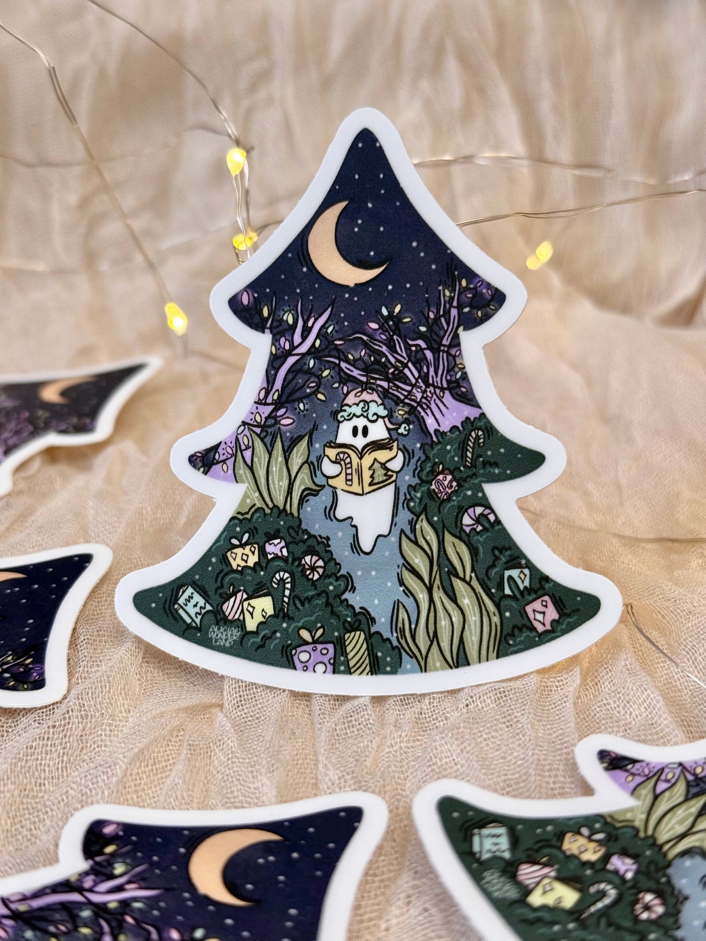 Midnight reads Sticker