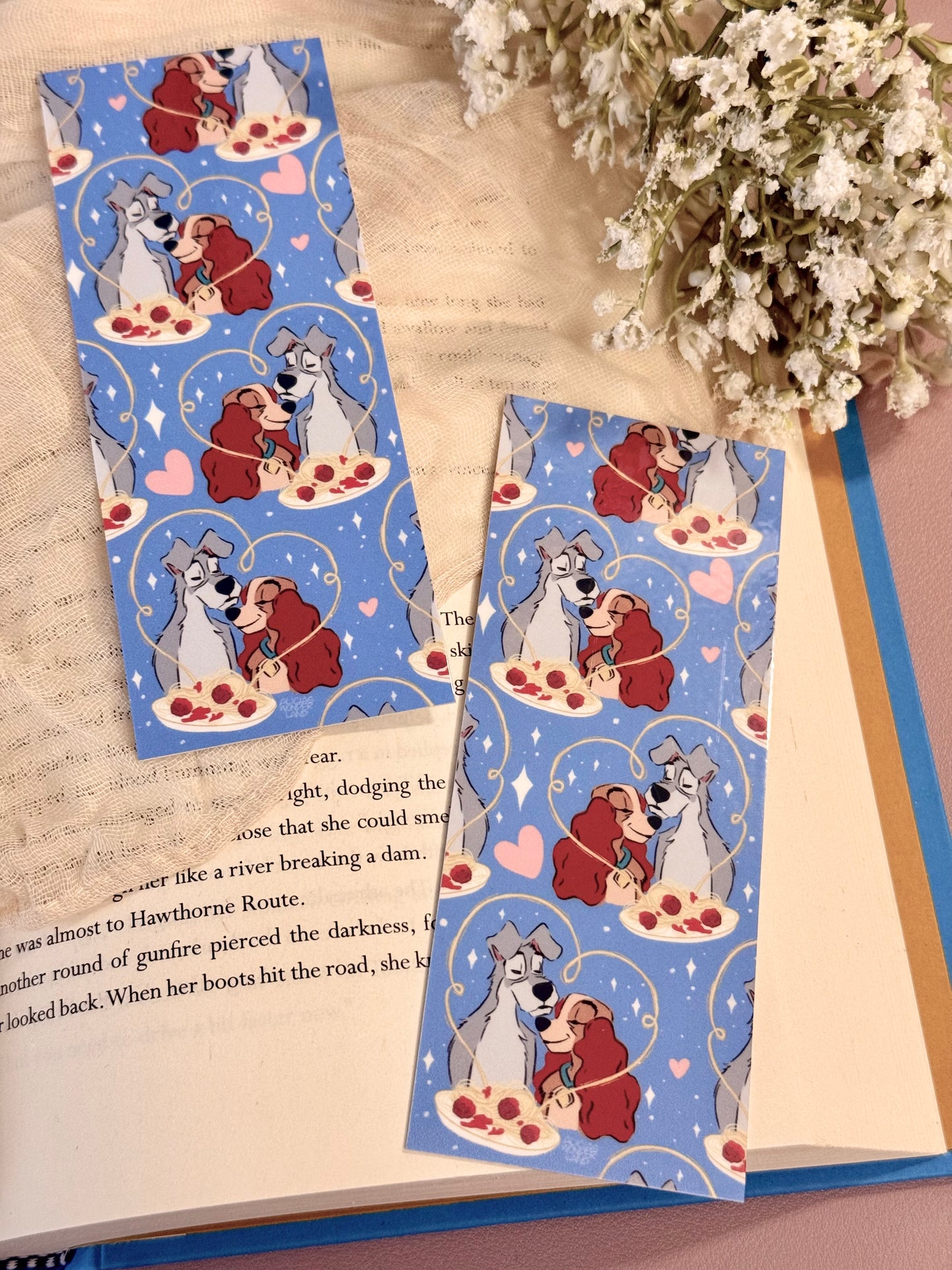 Spaghetti Kiss Bookmark