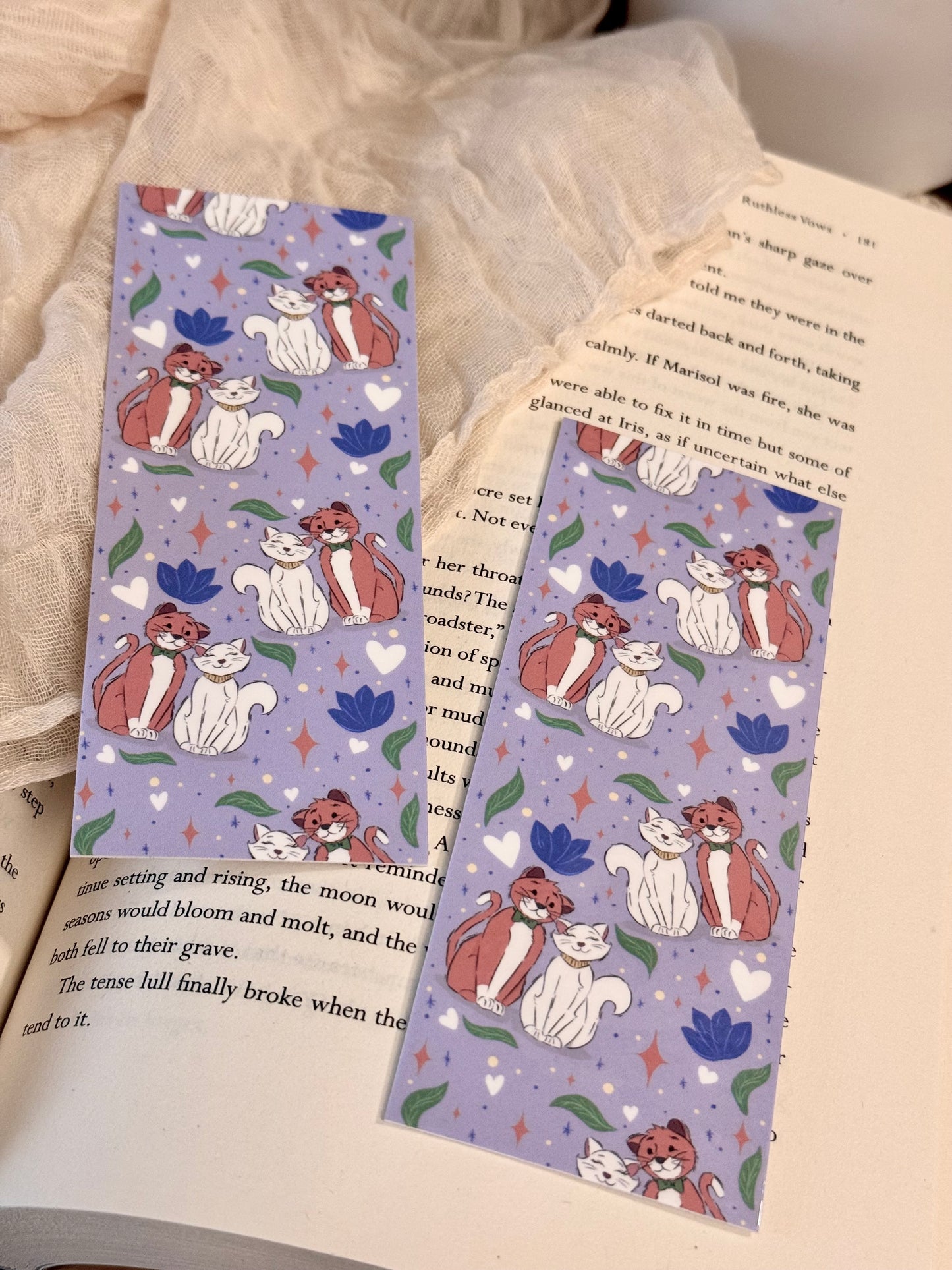 Fancy Cats Bookmark