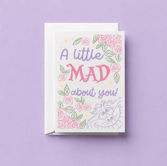Mad about you Greeting Card