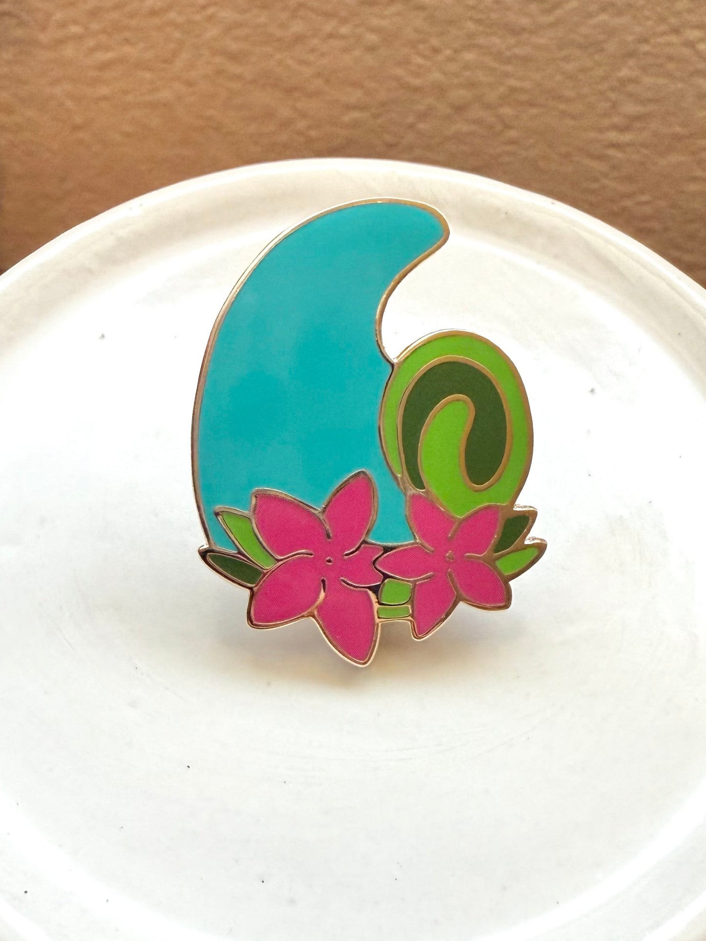 Ocean Wave Enamel Pin