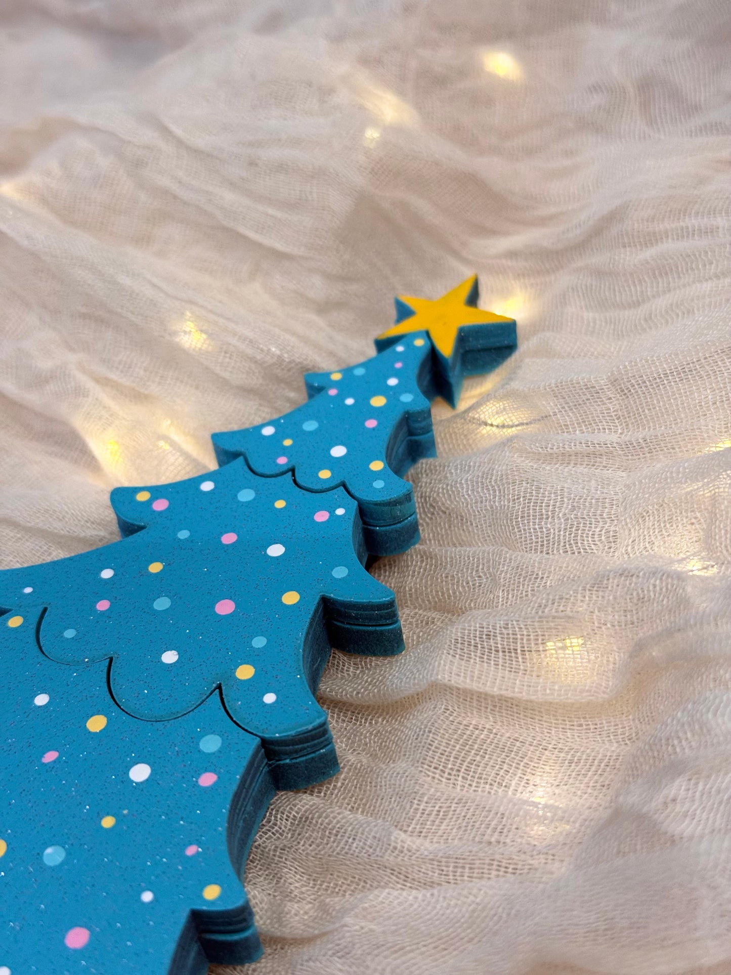 Jolly Christmas Tree Key Holder