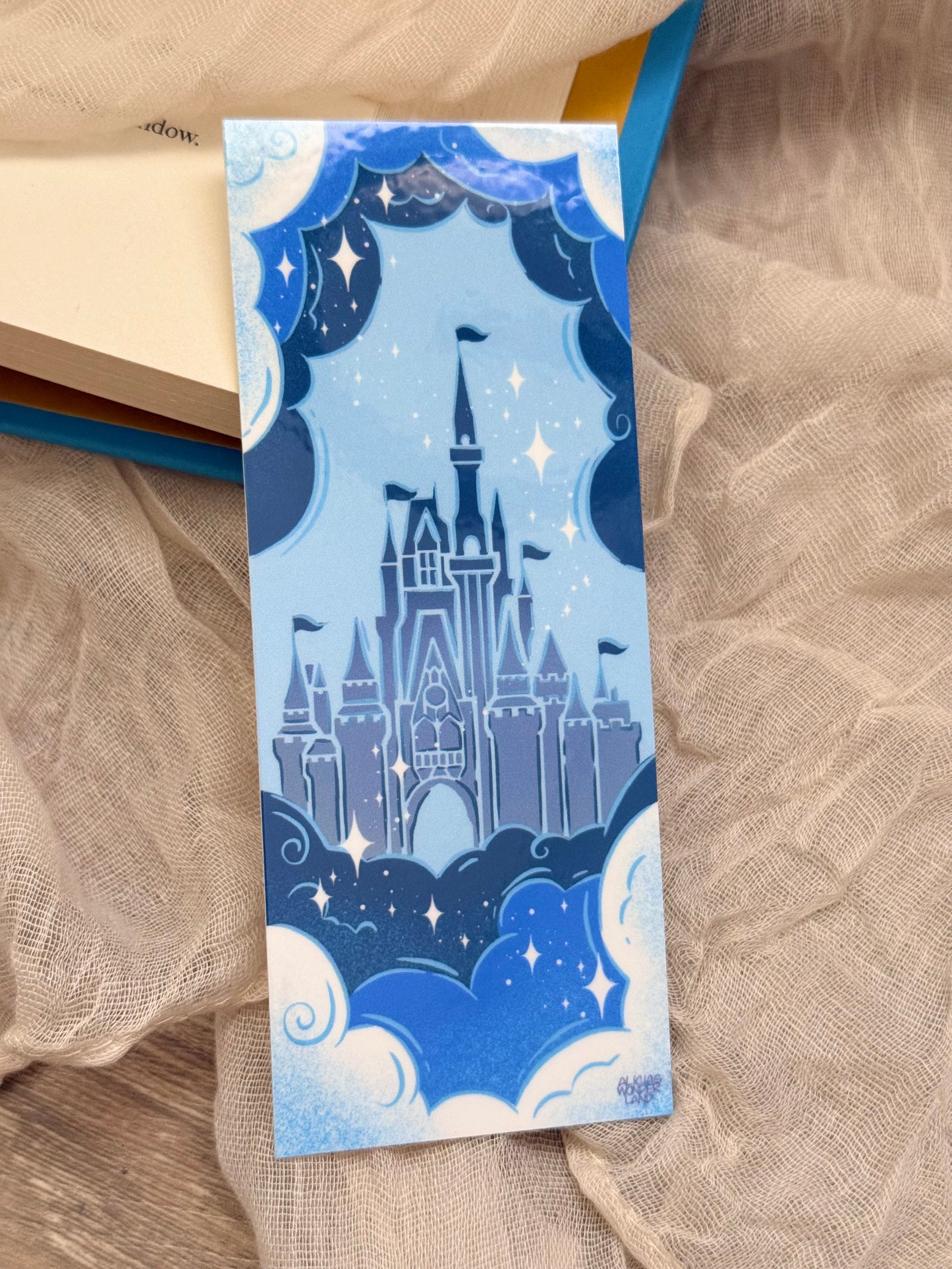 Blue Castle Bookmark