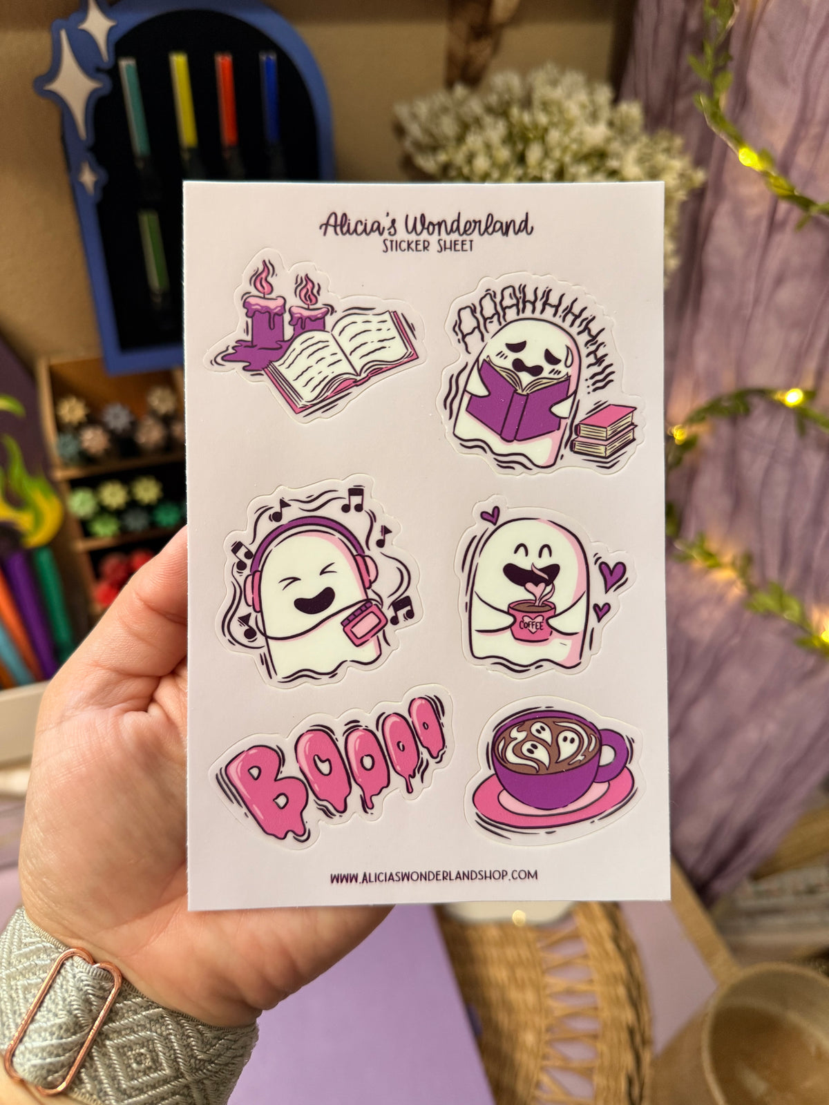Ghost Hobbies Sticker Sheet