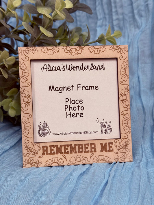 Remember Me Wood Frame