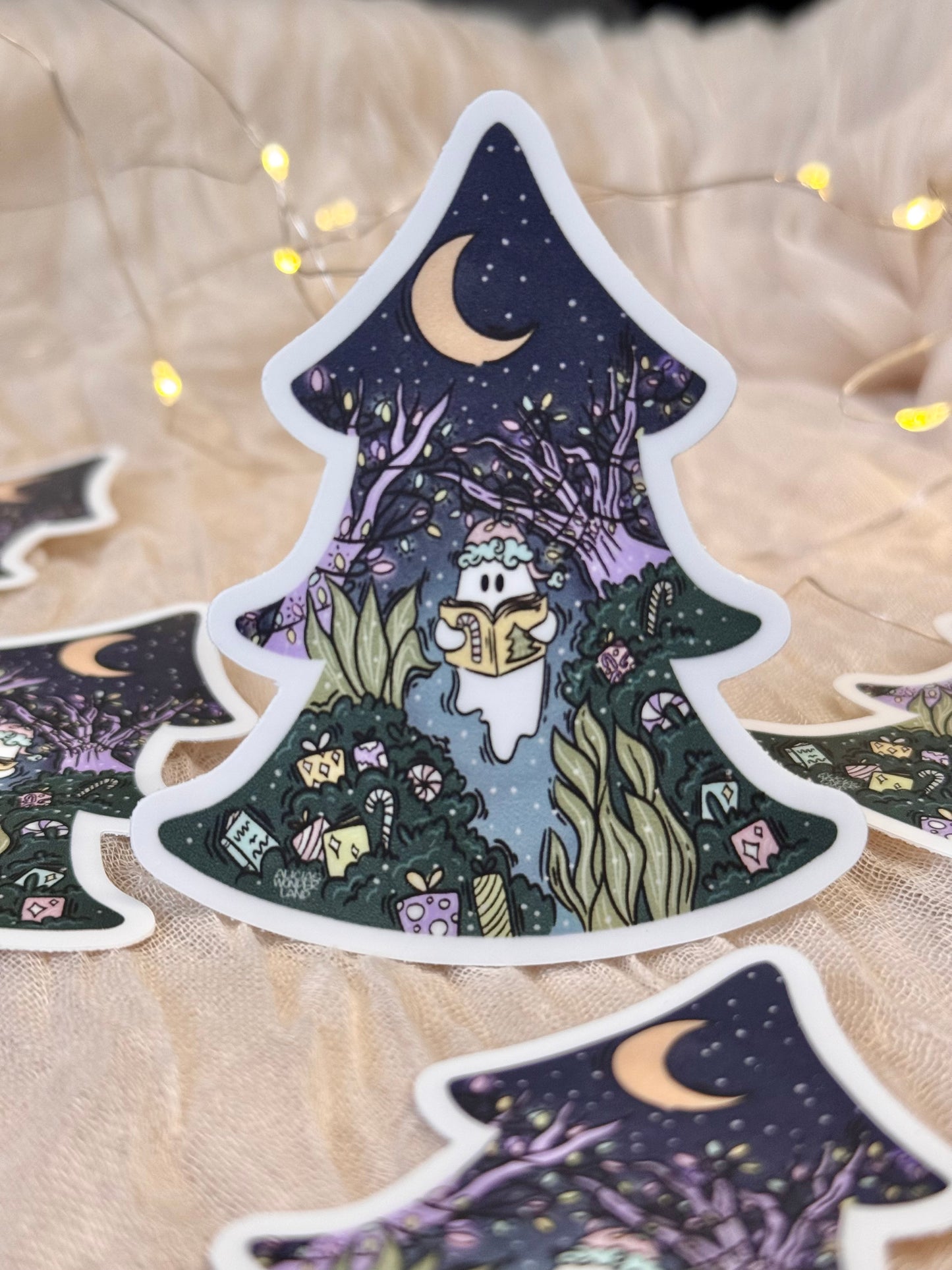 Midnight reads Sticker