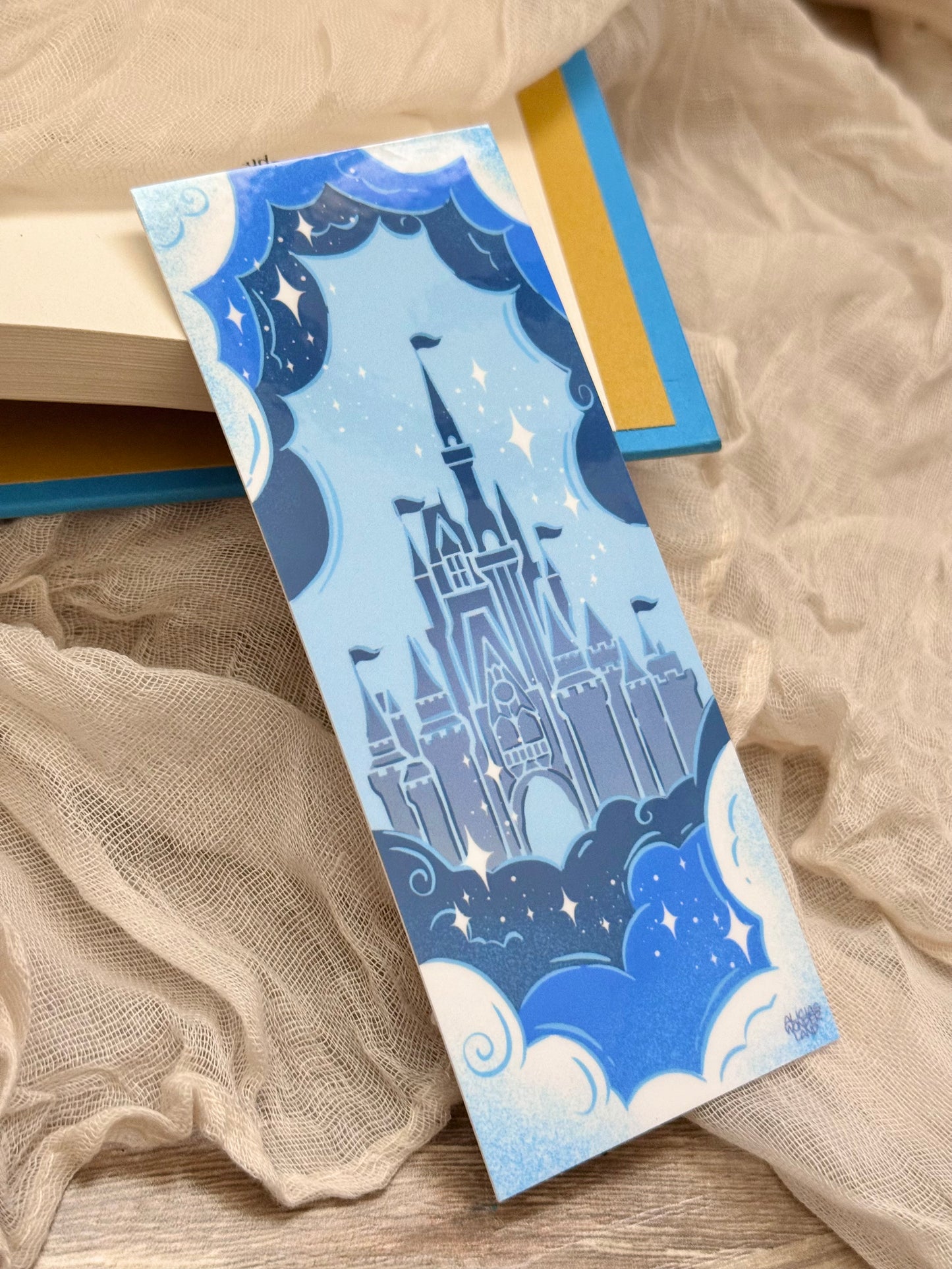 Blue Castle Bookmark