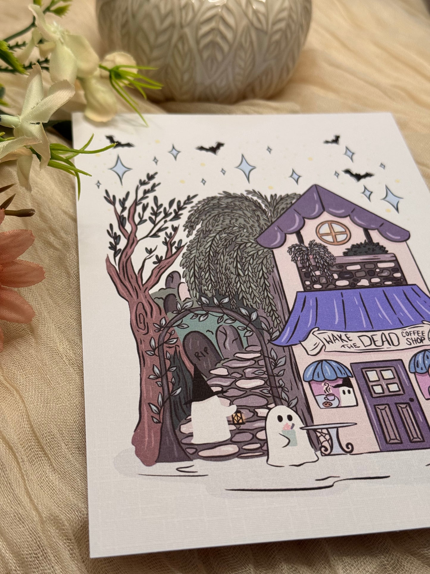 Wake the Dead Coffee Print