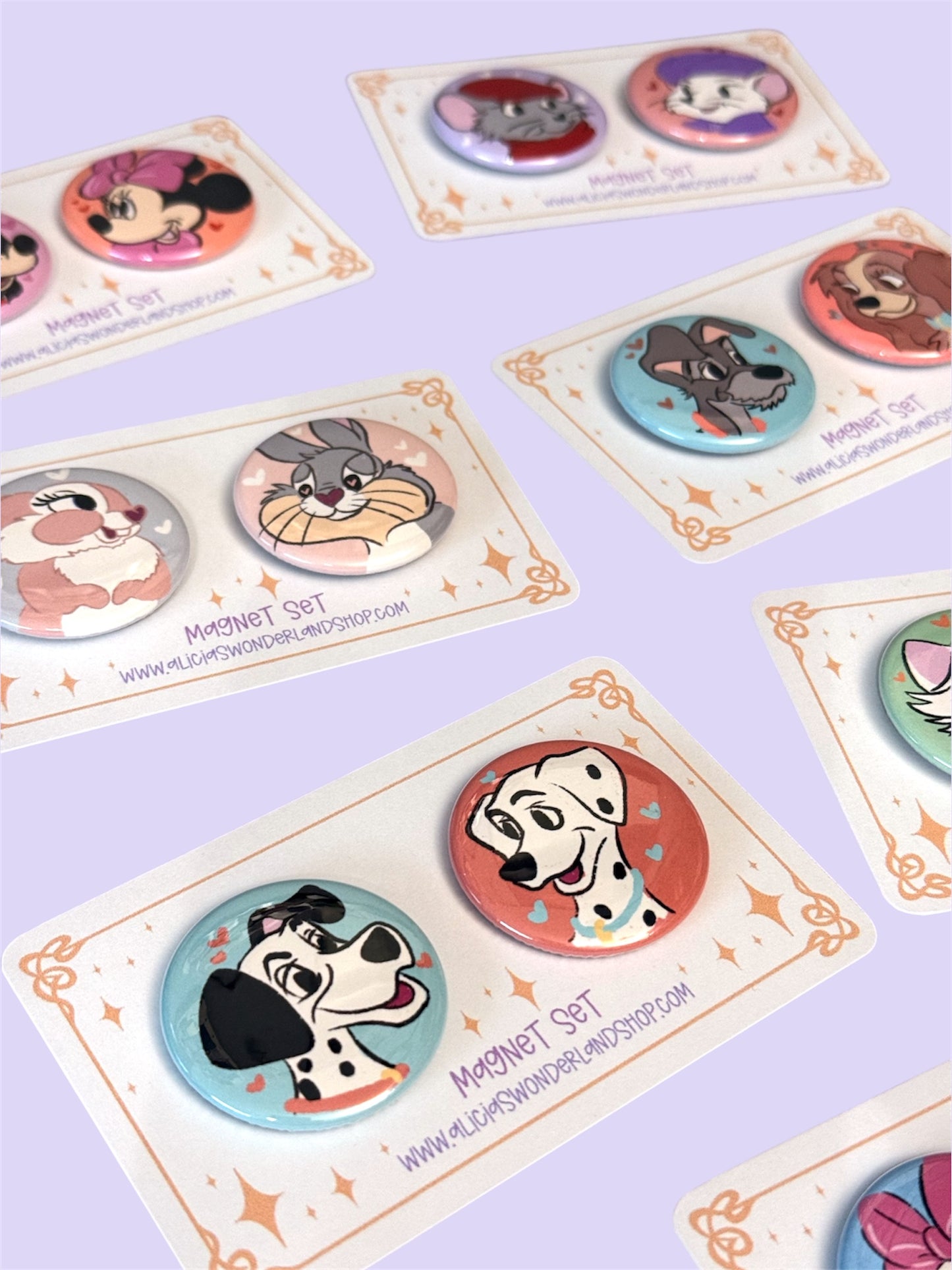 Button Set - Magnet or Pin