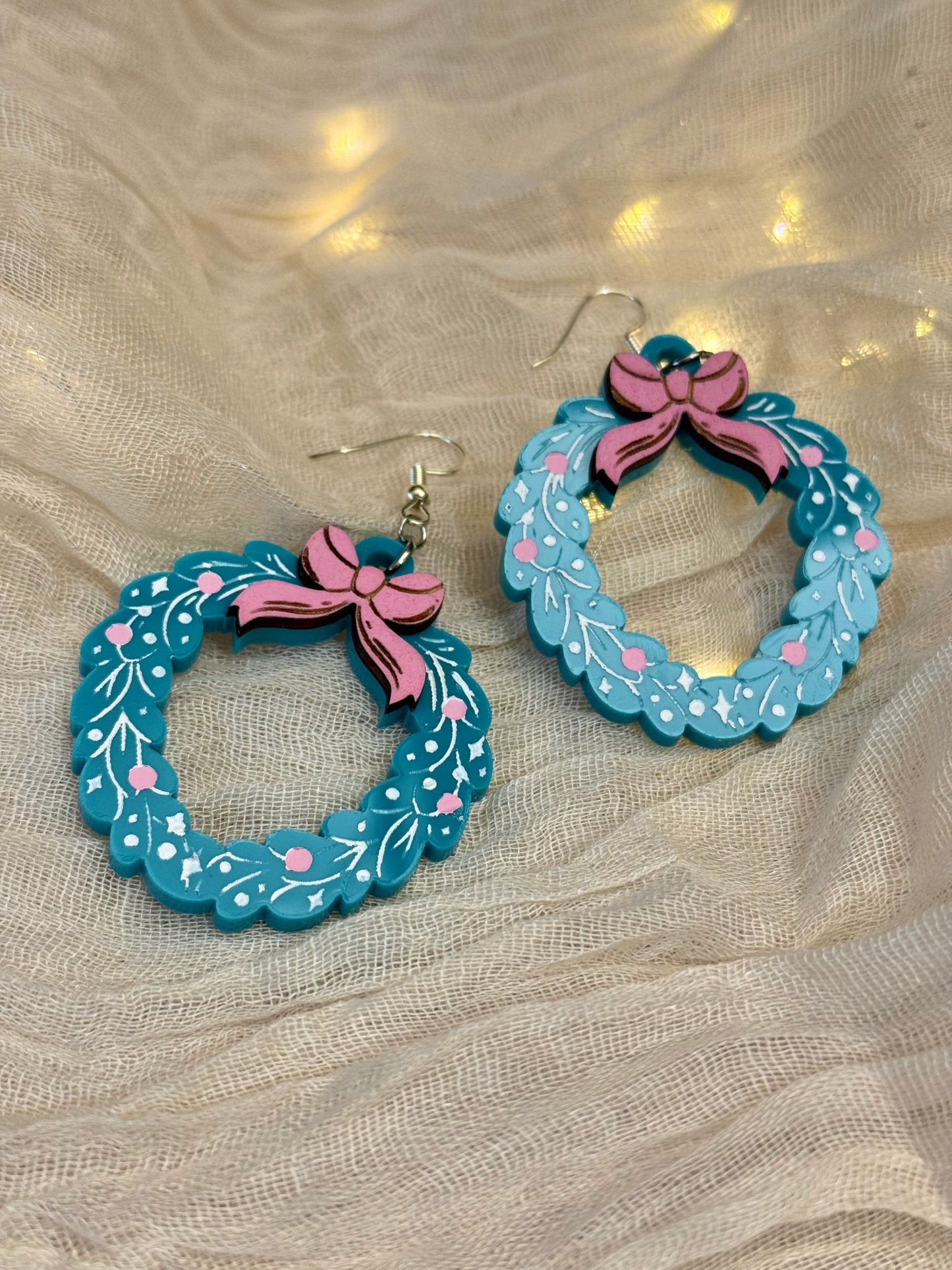 Wreath earrings