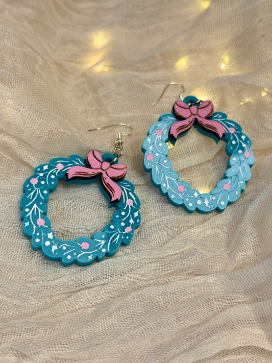 Wreath earrings