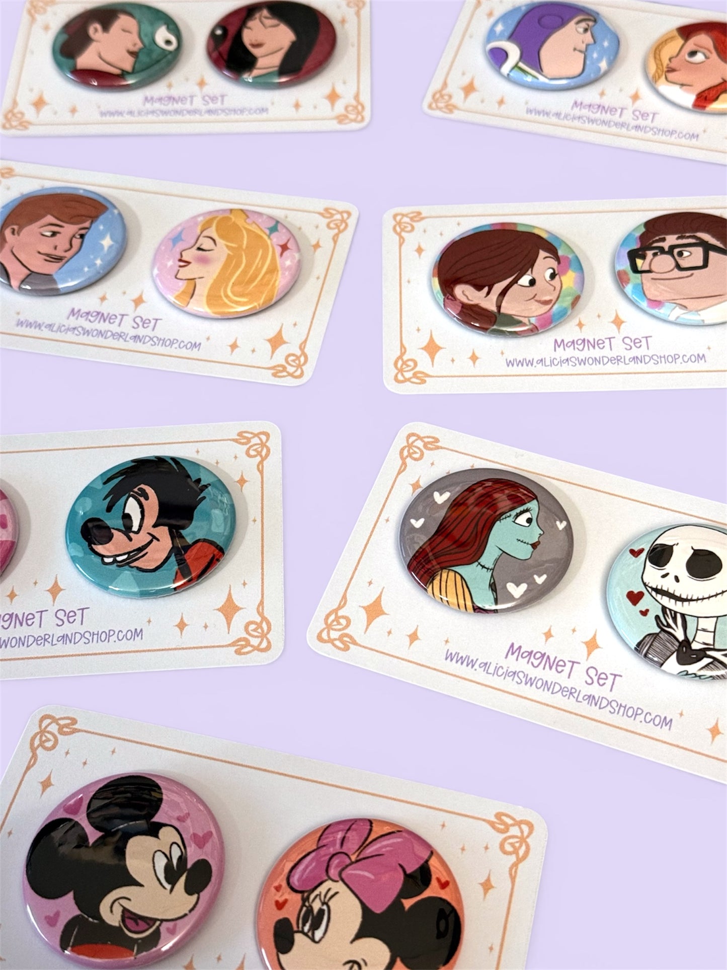 Button Set - Magnet or Pin