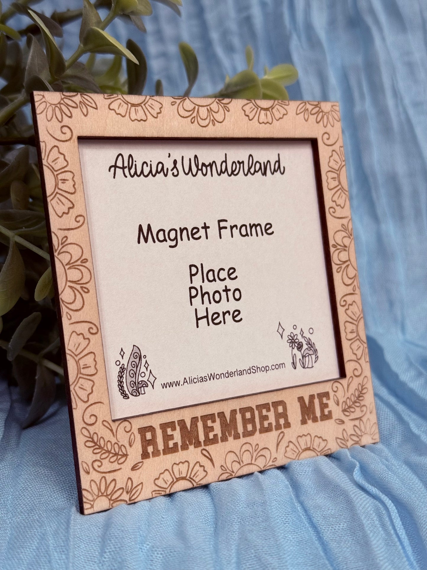 Remember Me Wood Frame