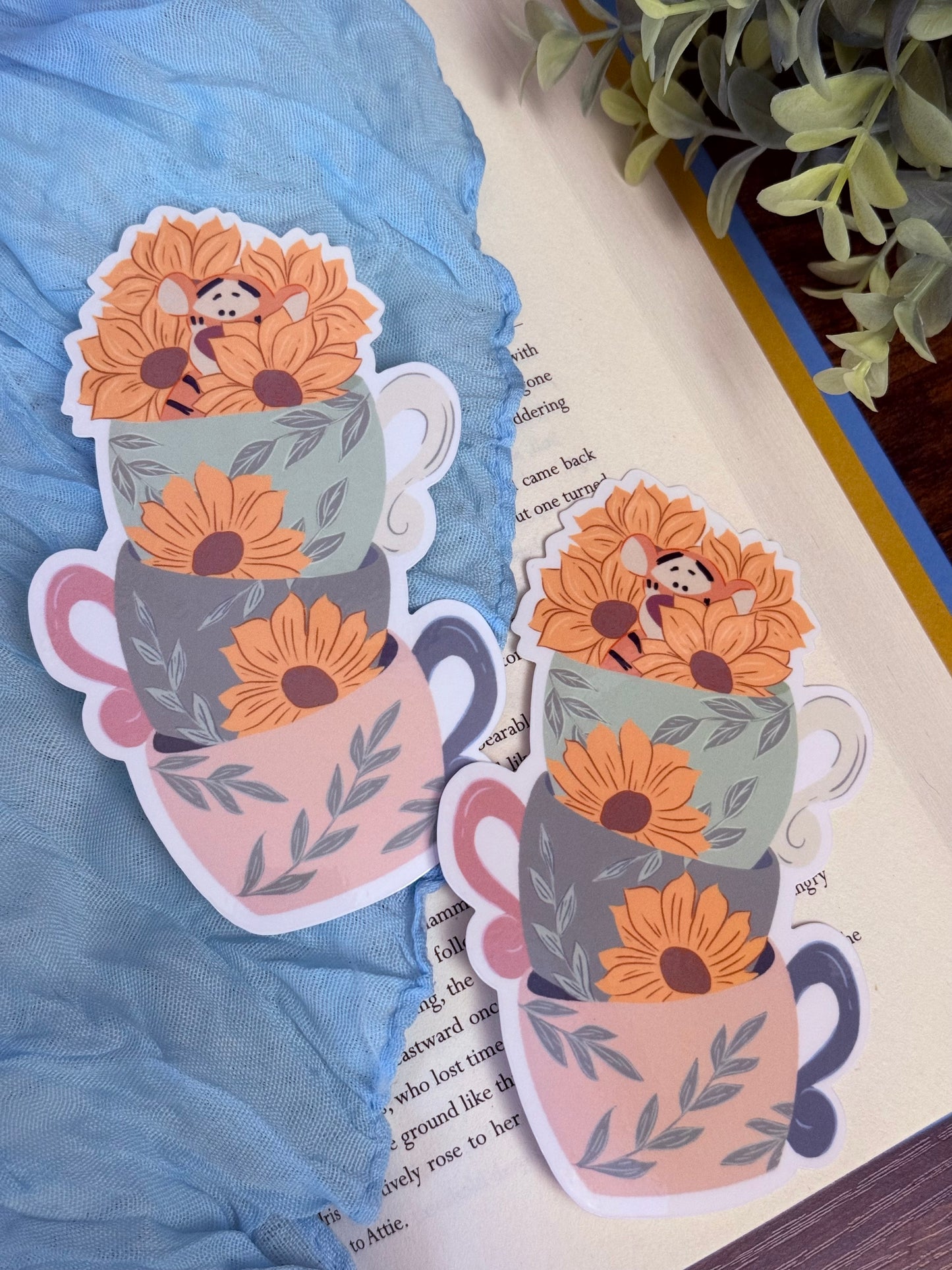 Bouncy Little Teacup Bookmark | Teacup Buddies