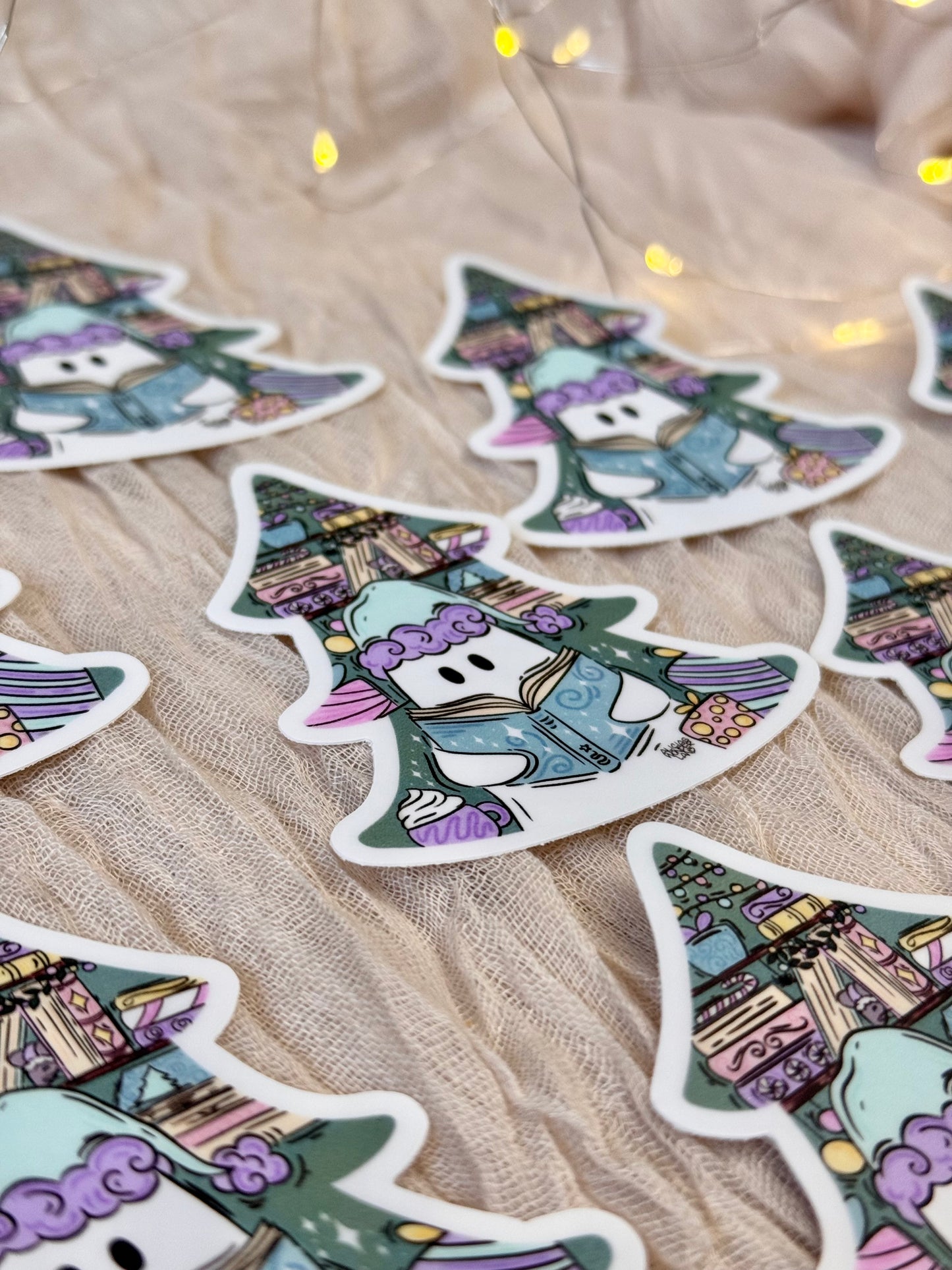 Cozy Reading Corner Sticker