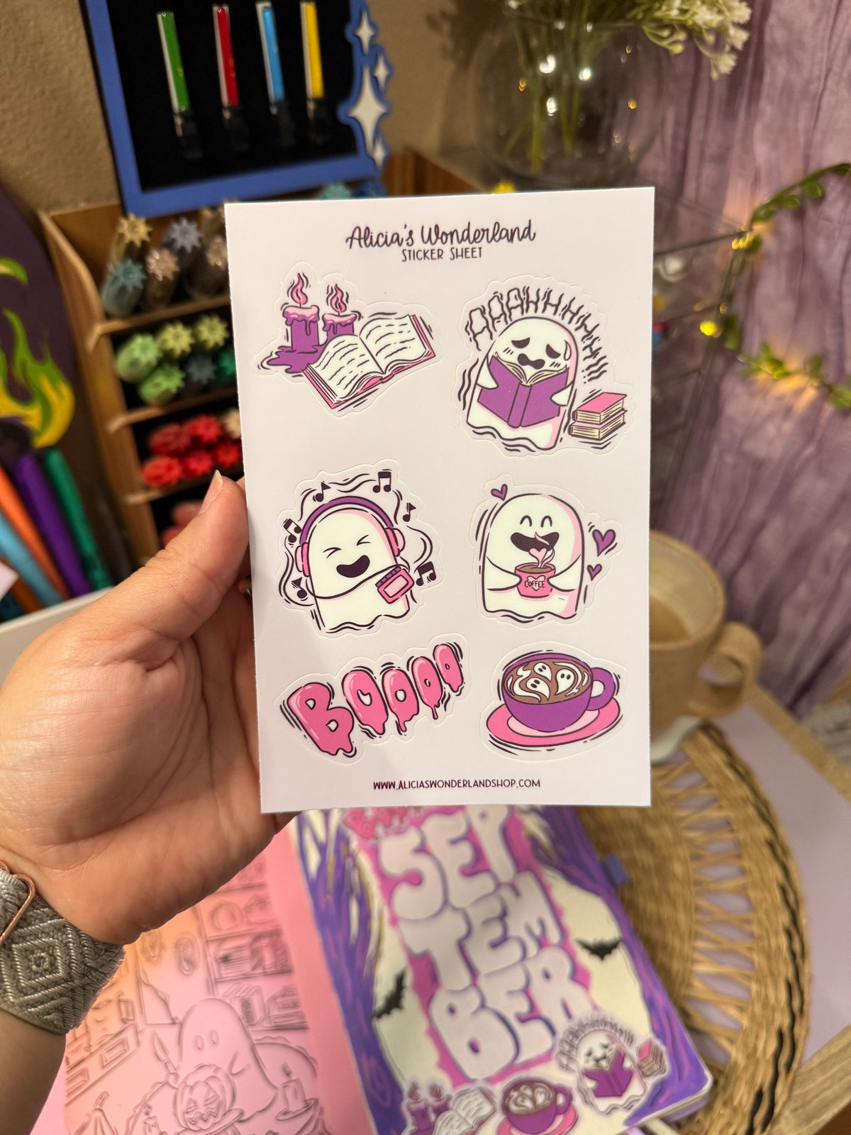 Ghost Hobbies Sticker Sheet