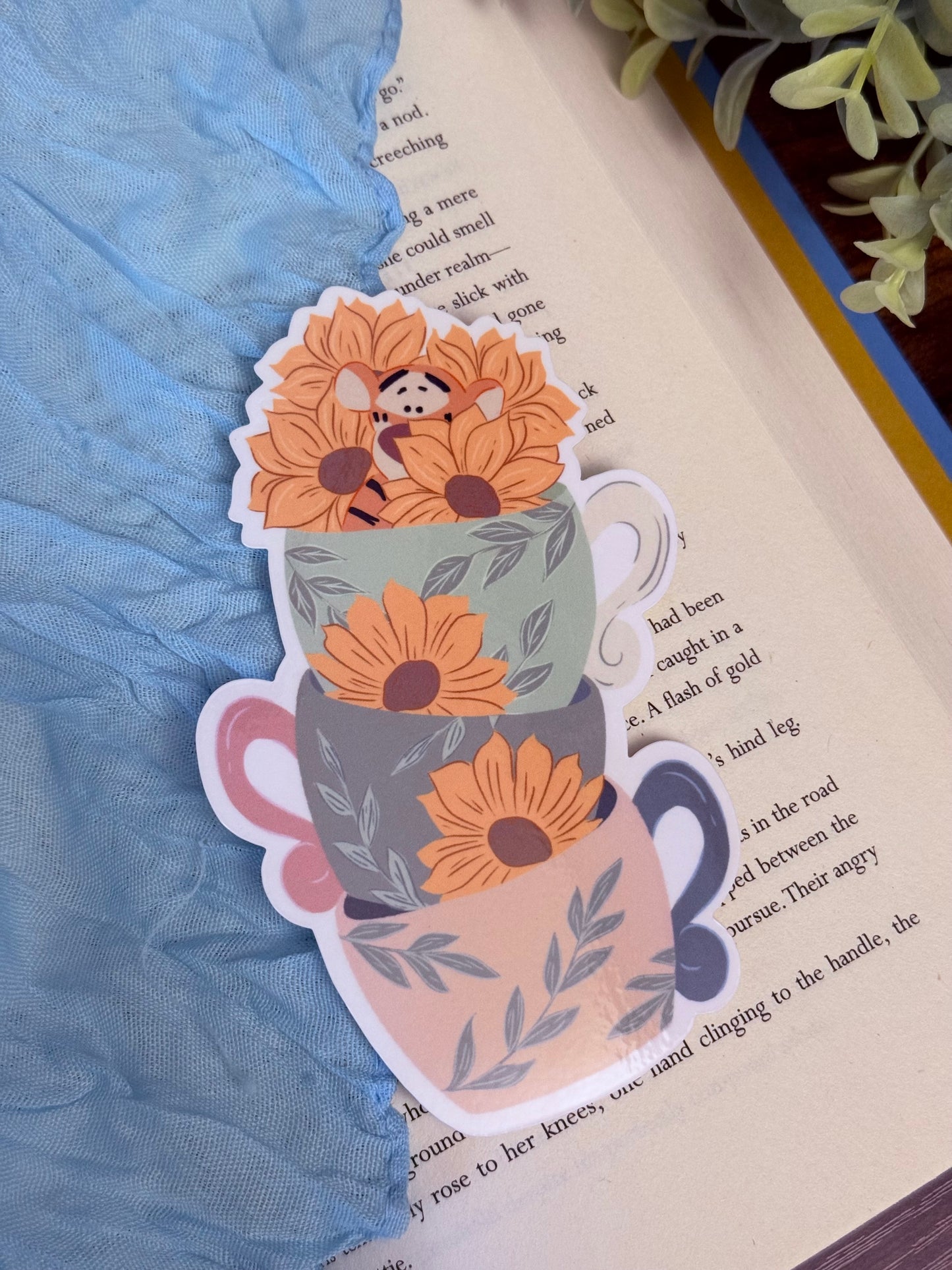 Bouncy Little Teacup Bookmark | Teacup Buddies