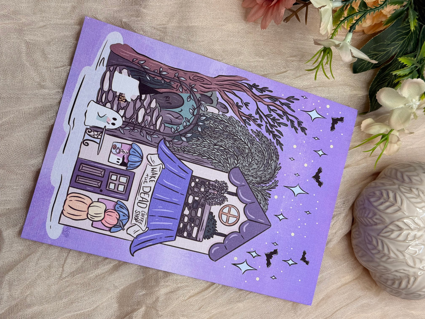 Wake the Dead Coffee Print