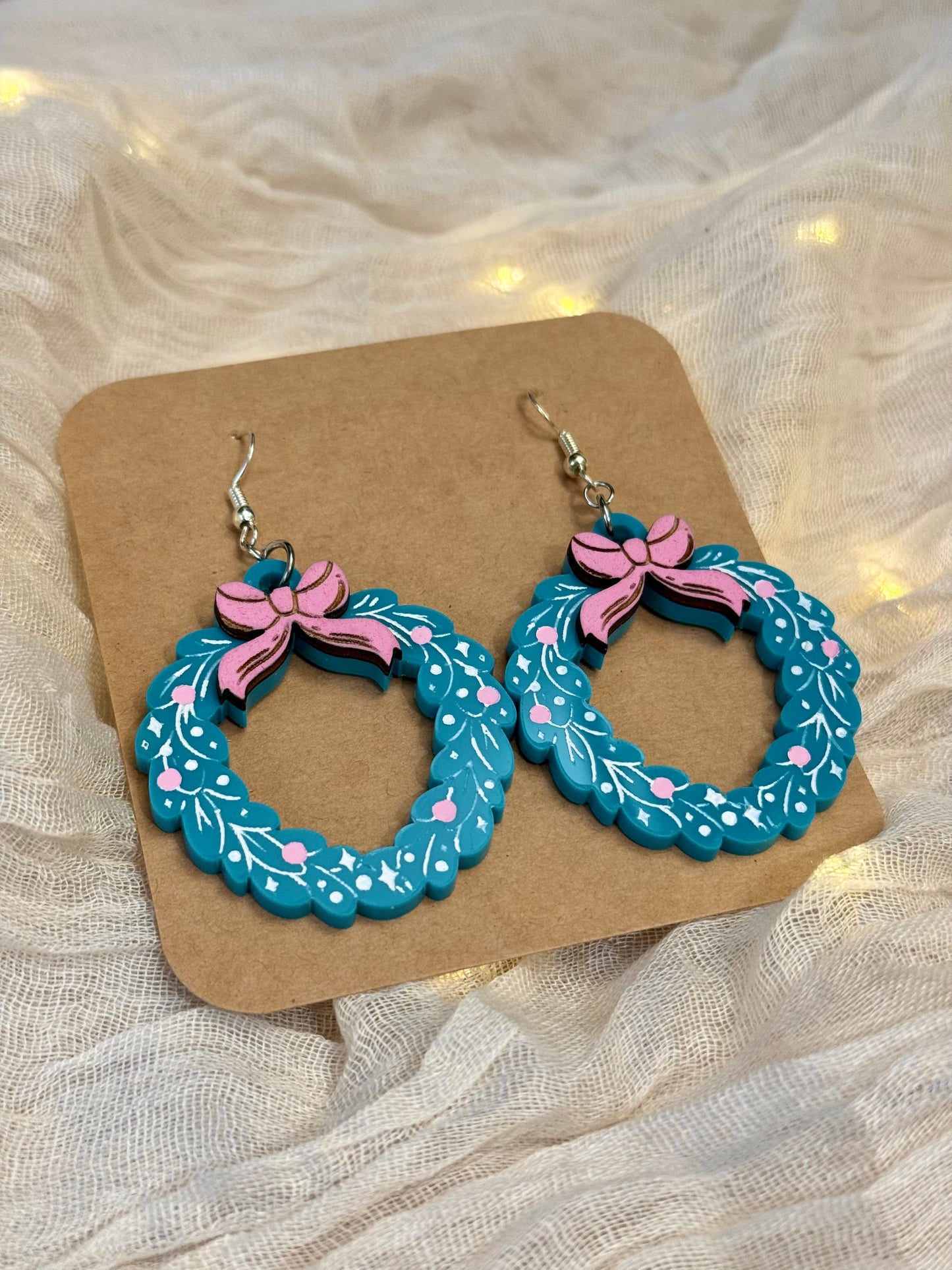 Wreath earrings